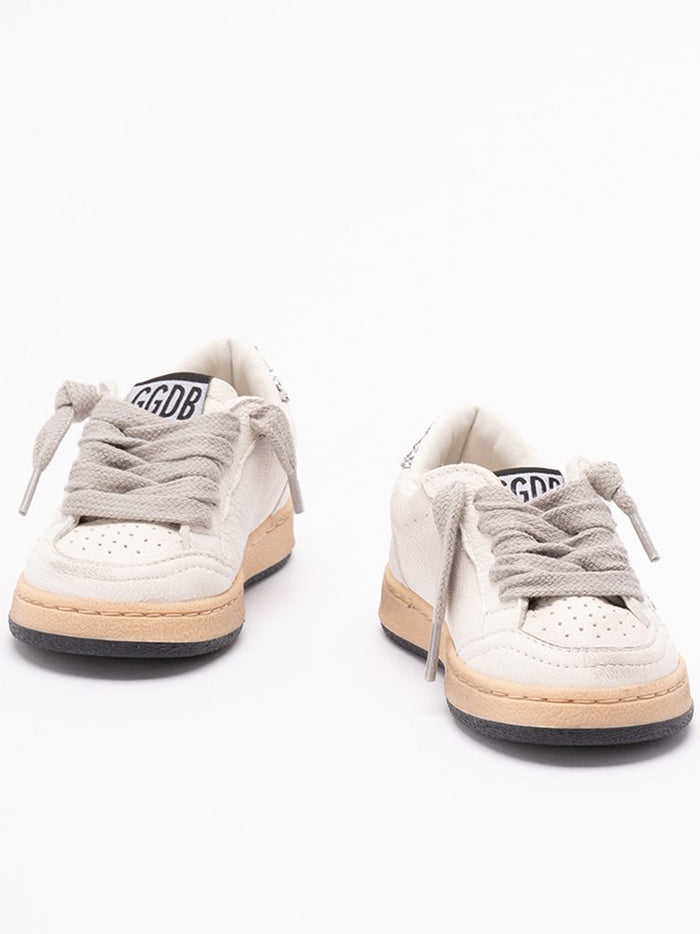 Ballstar Nappa Upper Glitter White Calzature