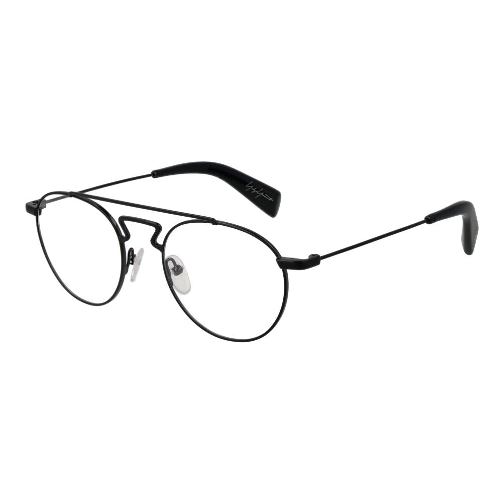 Black Metal Glasses (frames) Accessory
