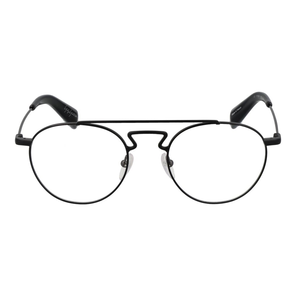 Black Metal Glasses (frames) Accessory