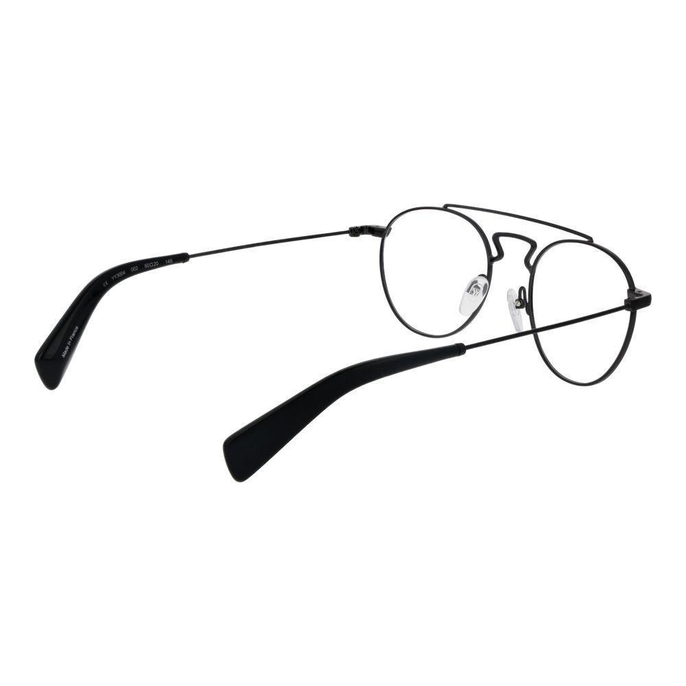 Black Metal Glasses (frames) Accessory