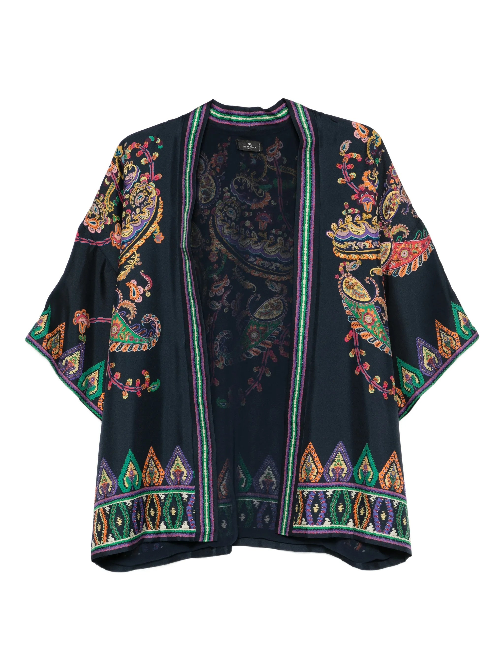 Printed Kesa Jacket Blue Giacca