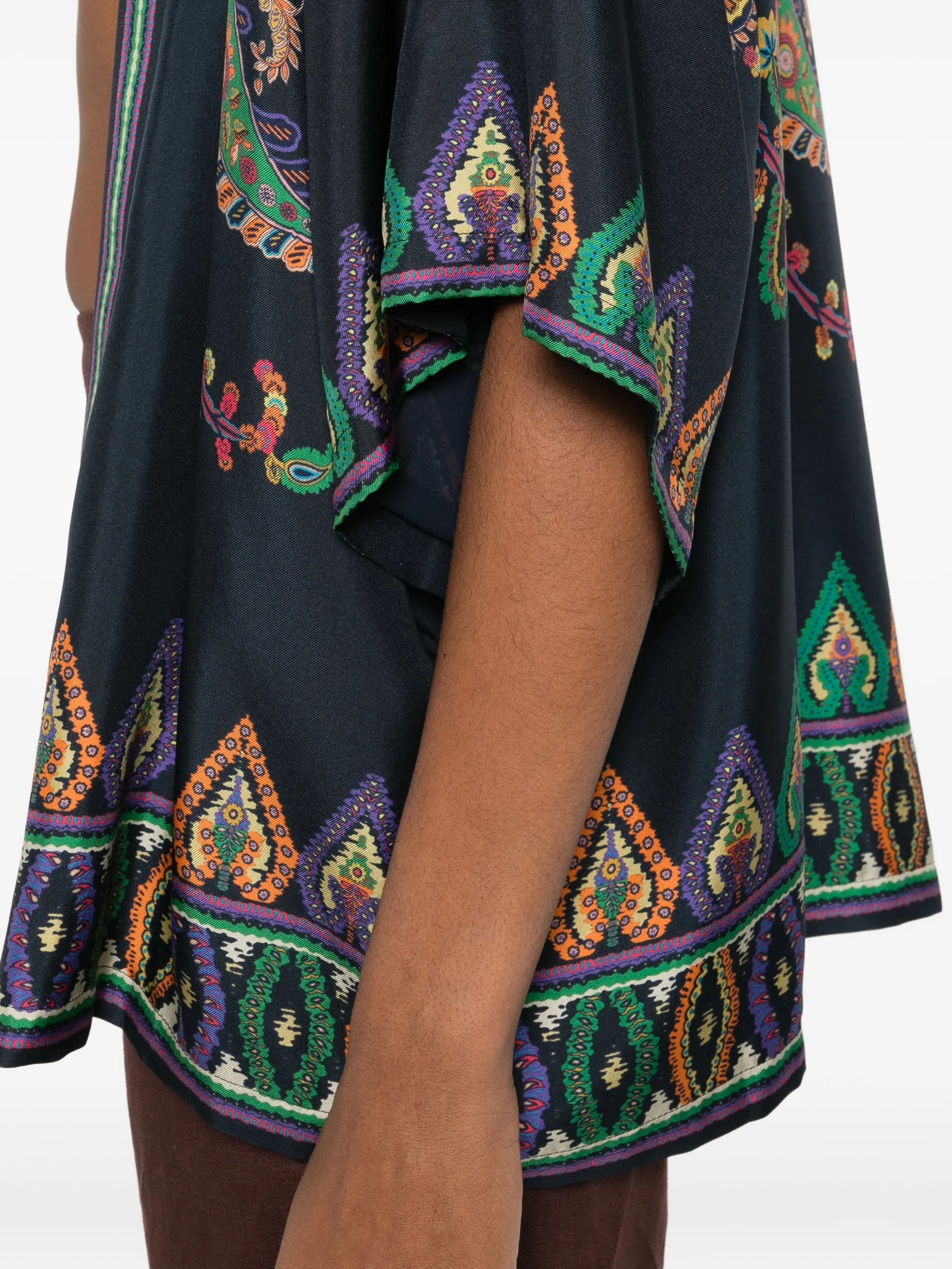 Printed Kesa Jacket Blue Giacca