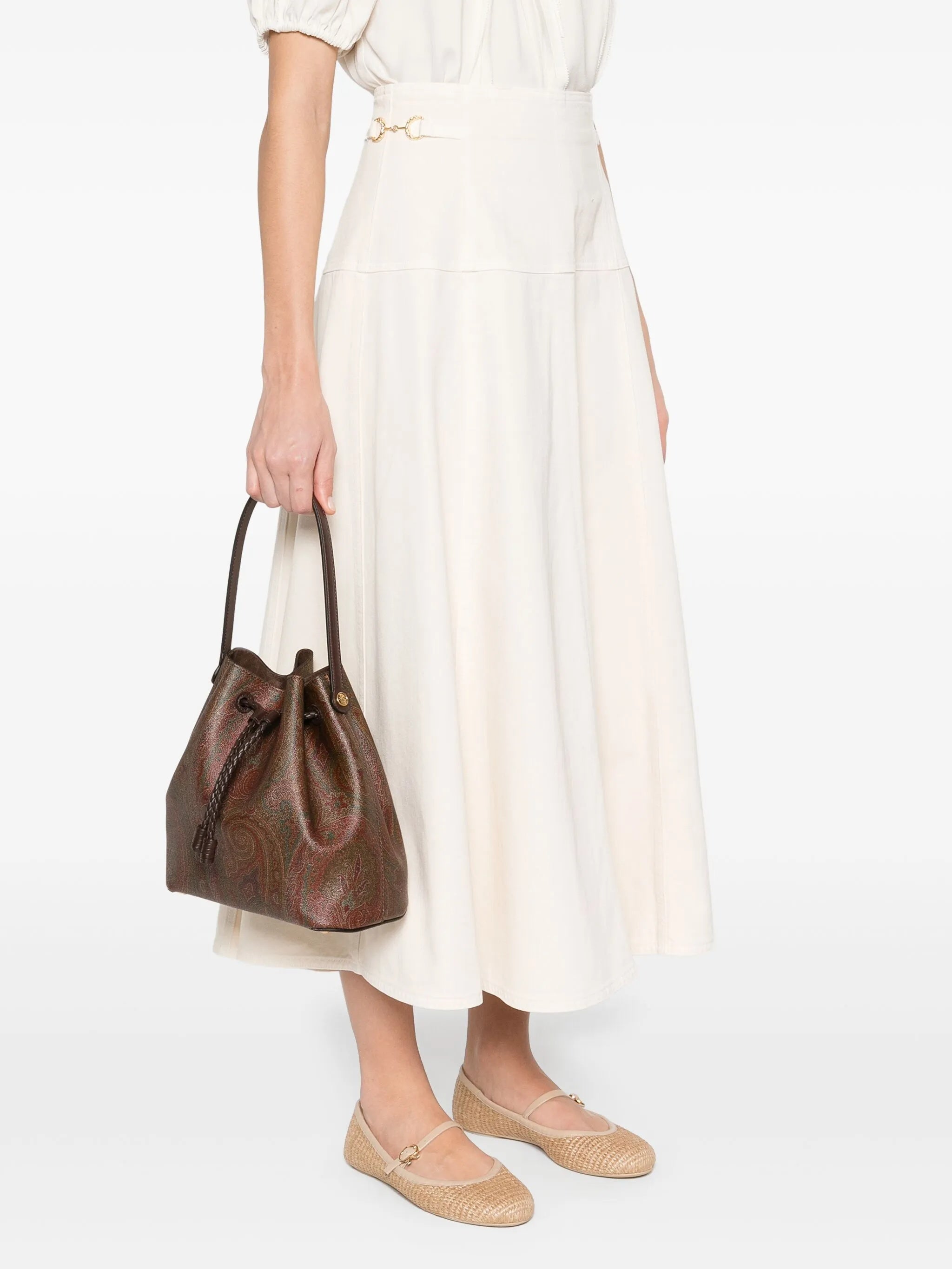 Bucket S Arnica Brown Borsa