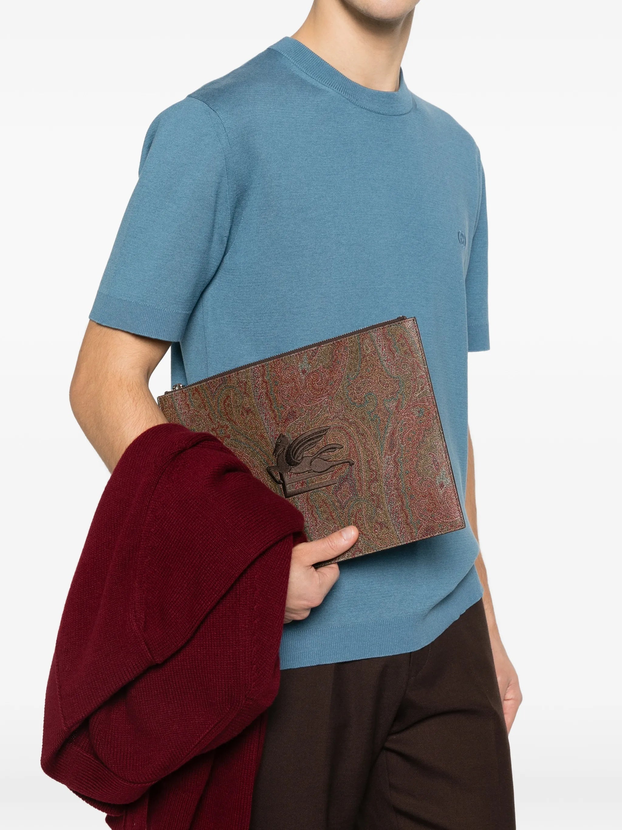 Pouch Slg Brown Borsa