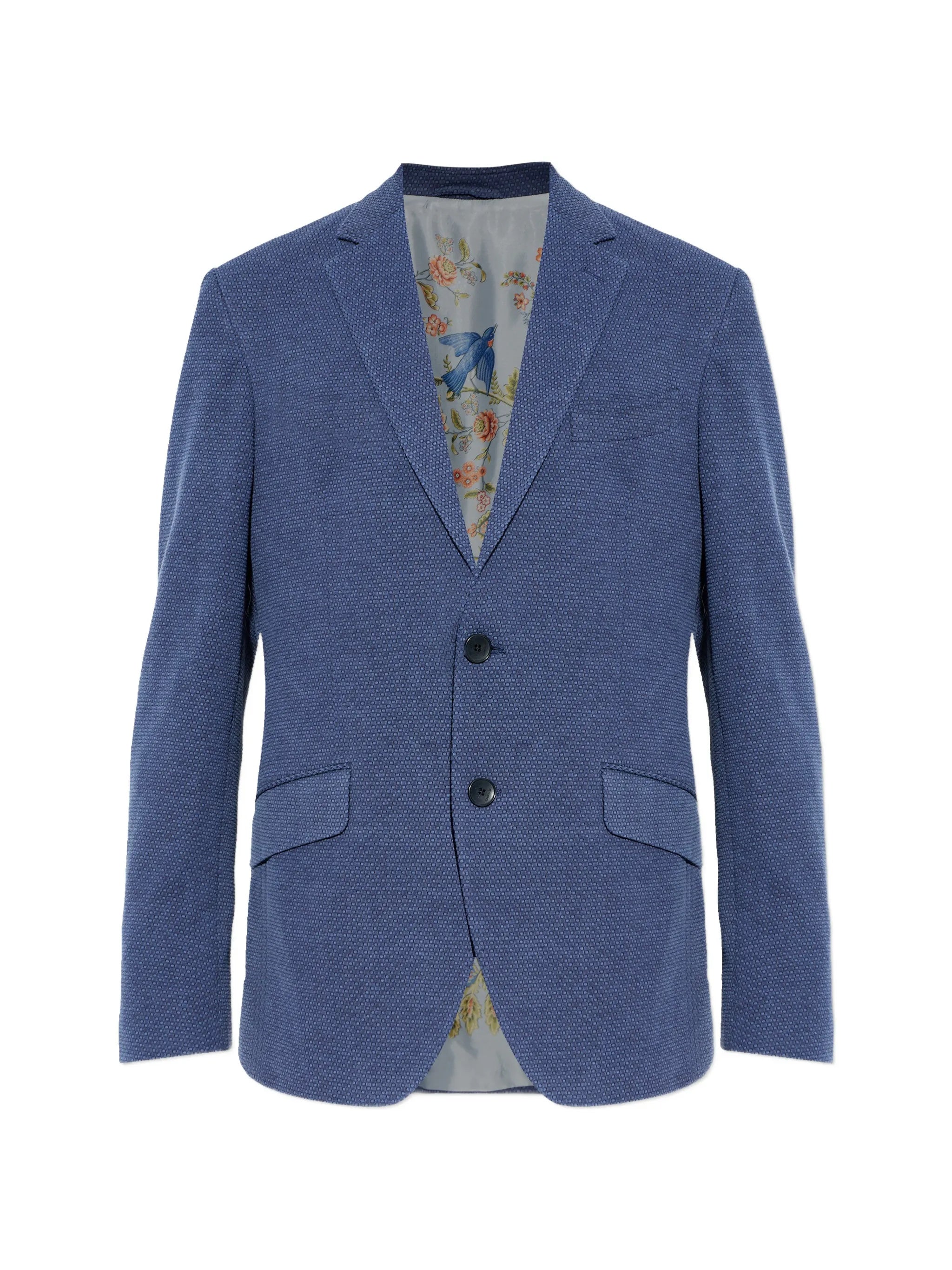 Roma Jersey Jacket Blue Giacca