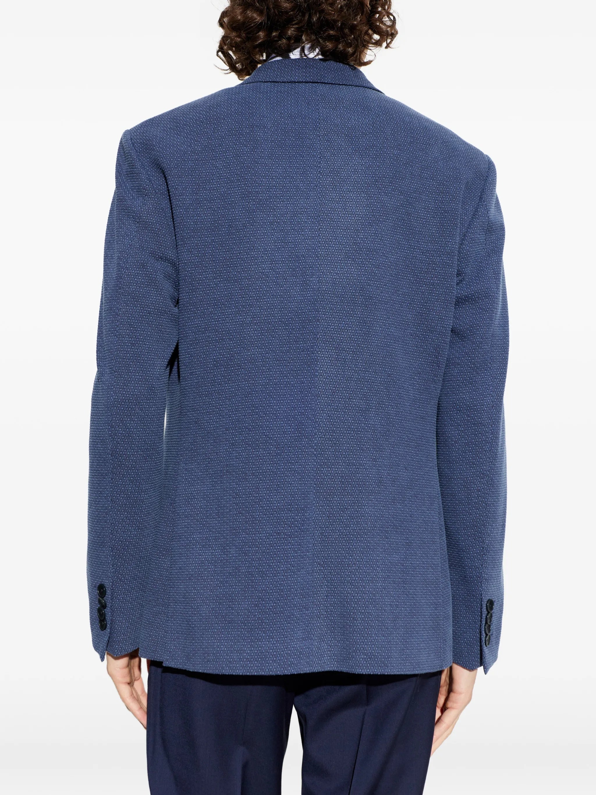 Roma Jersey Jacket Blue Giacca