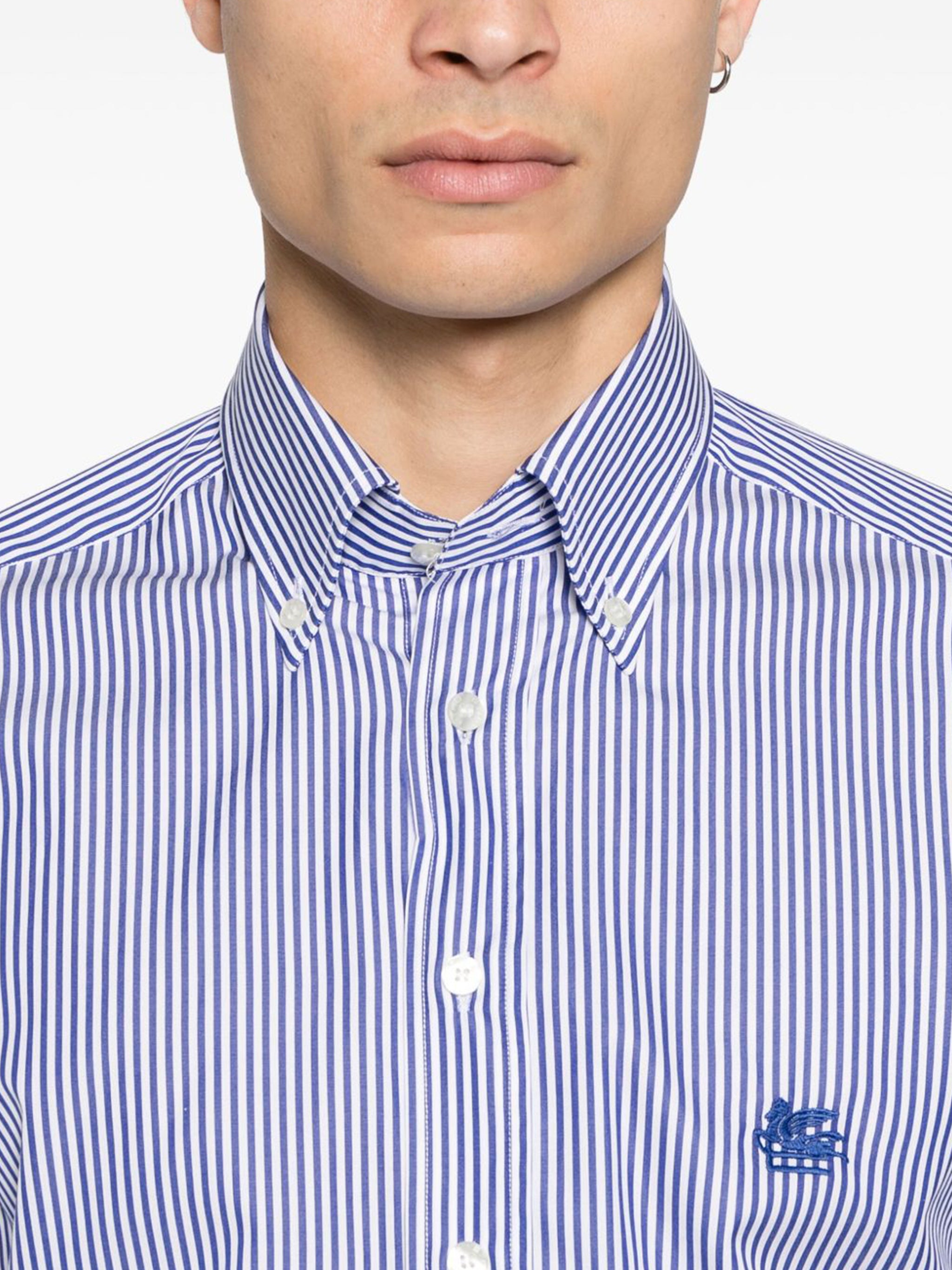 Shirt Roma Logo Bd White Camicia