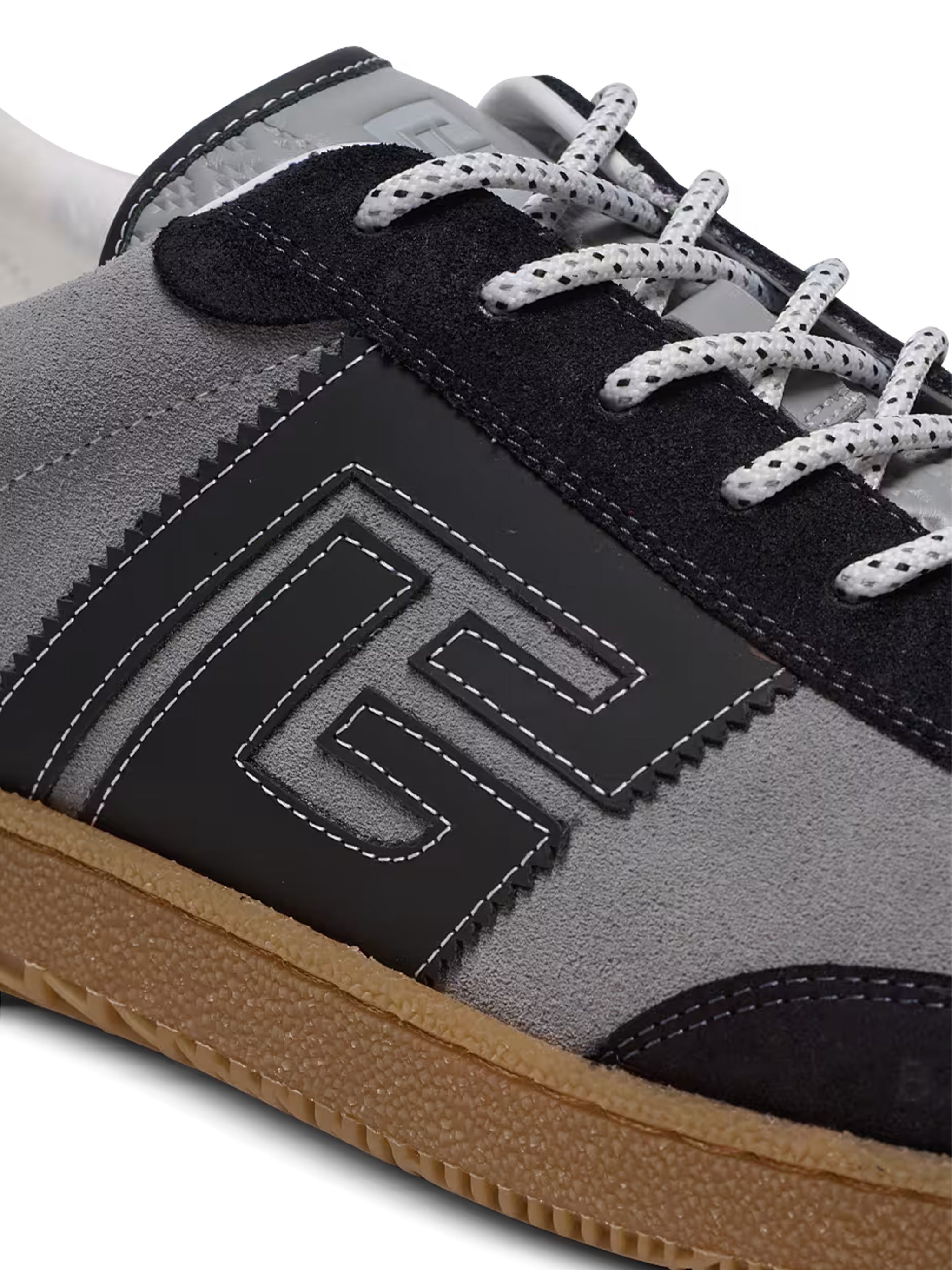 Low Top Lace Up Sneaker Grey Calzature