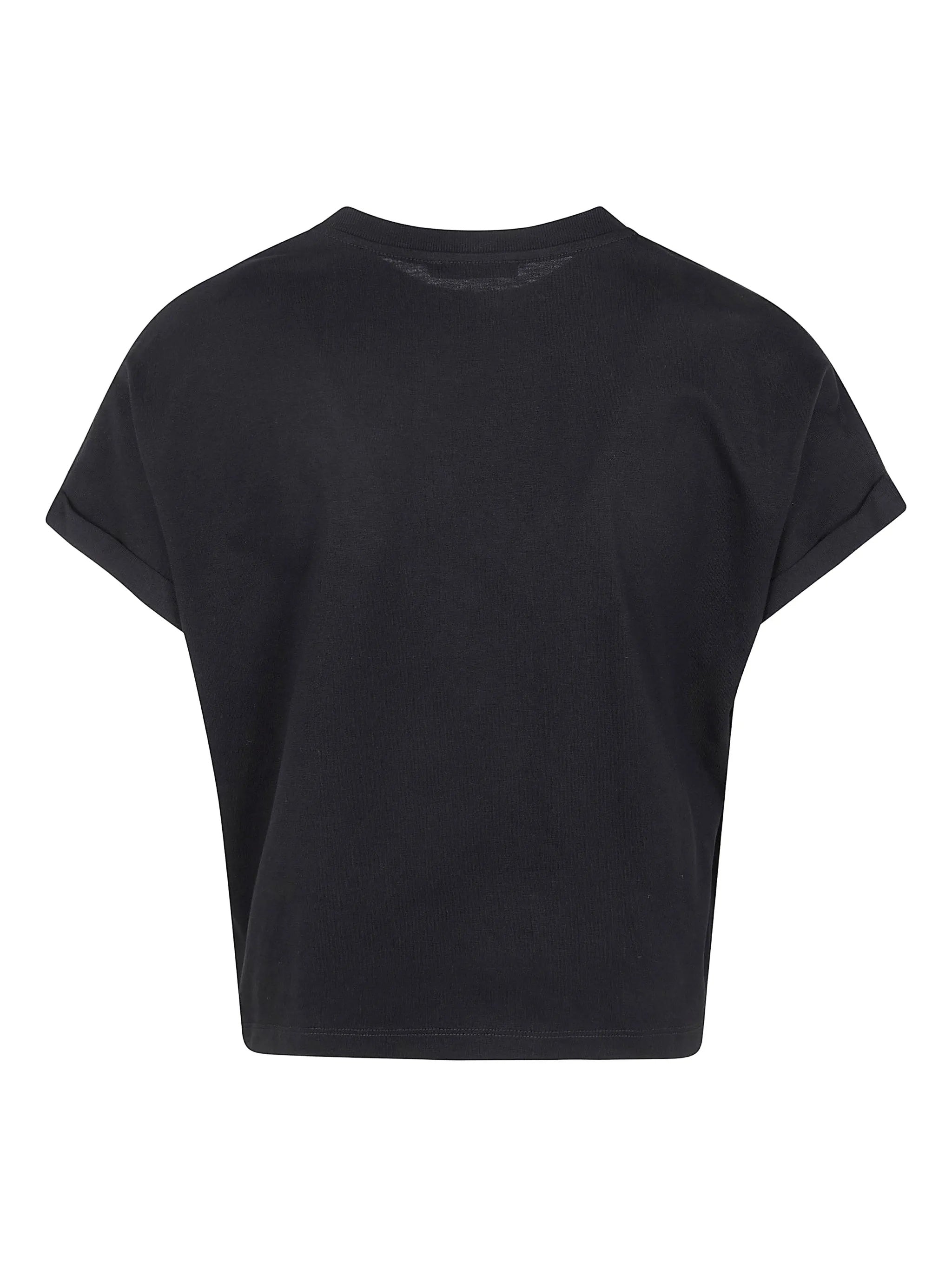 Cropped Ss T-shirt Black