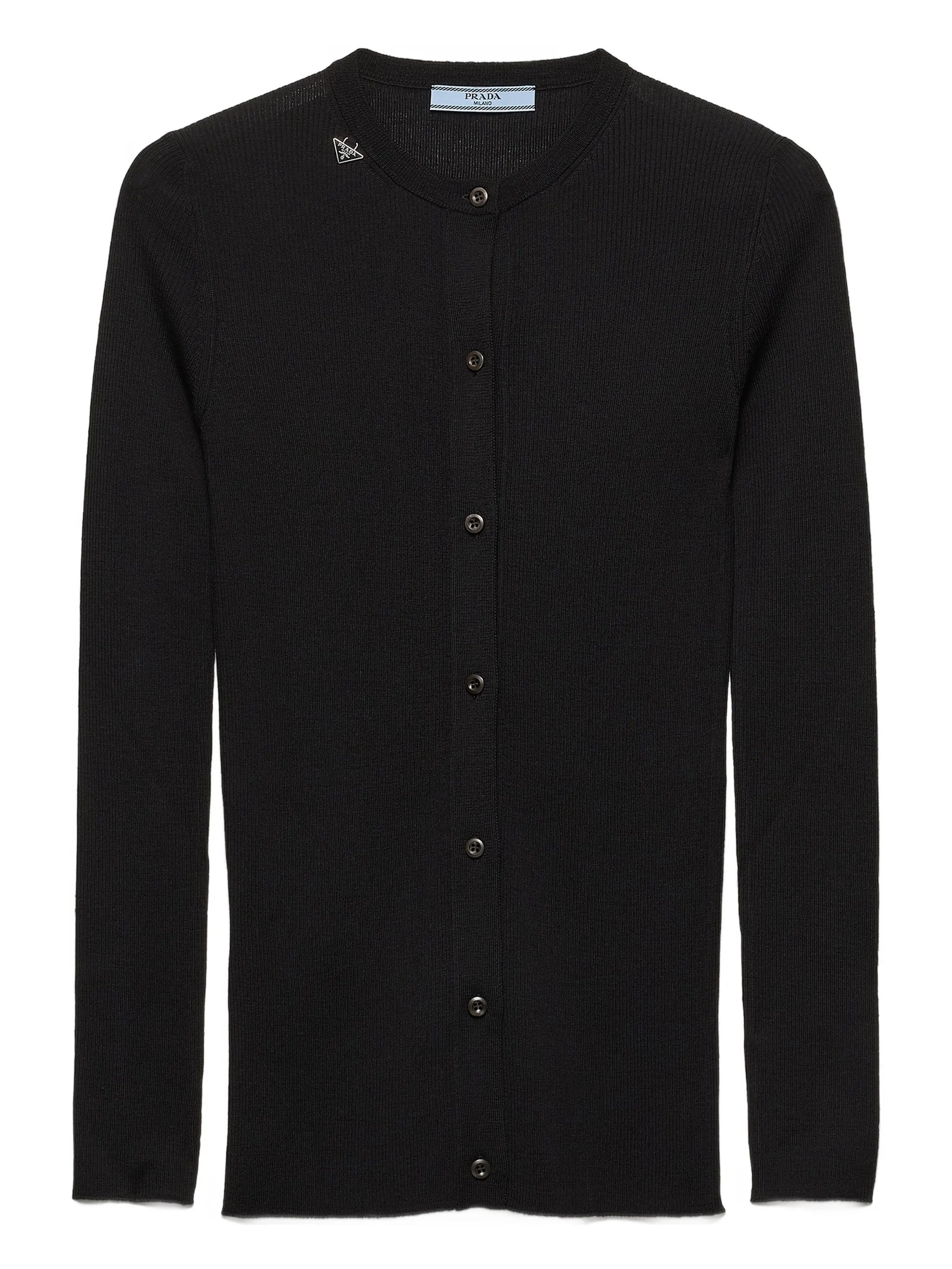 Superfine Wool F.21 Black Maglia