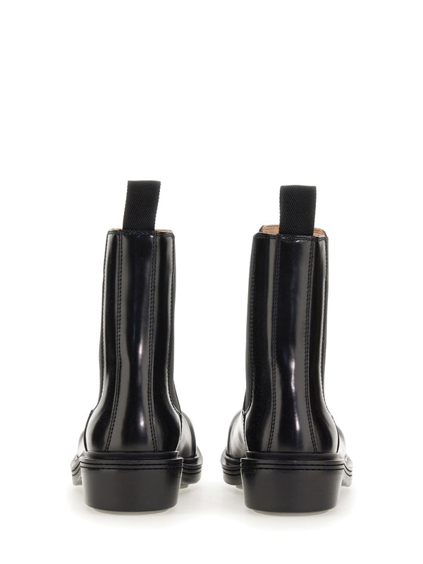 Chelsea Boot Fireman Black Calf Leather