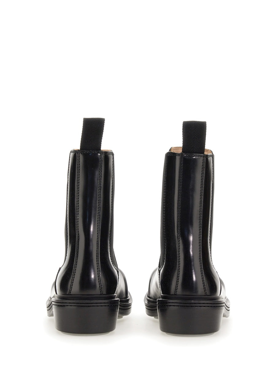 Chelsea Boot Fireman Black Calf Leather