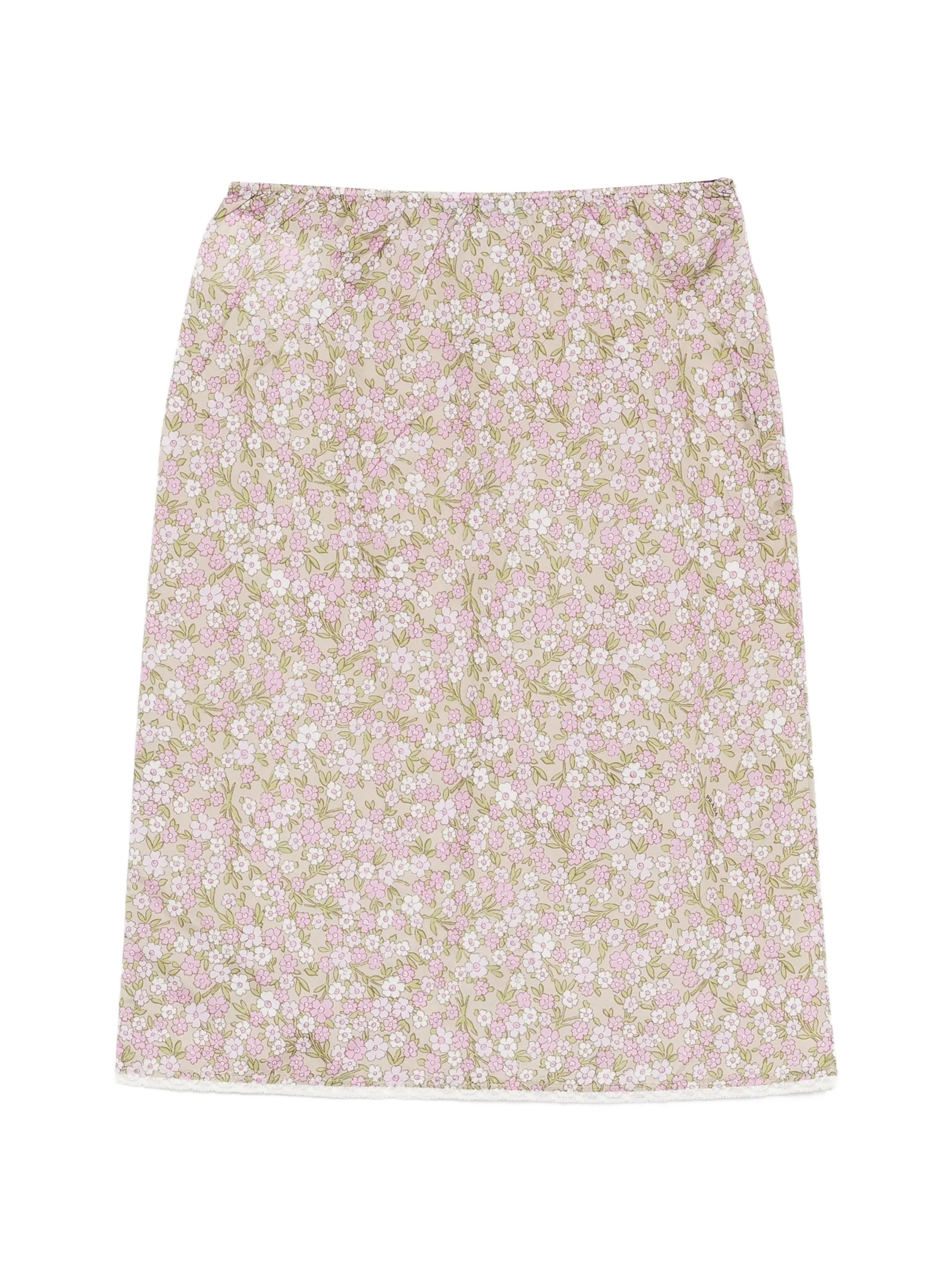 Nylon Blossom Pink & Purple Gonna