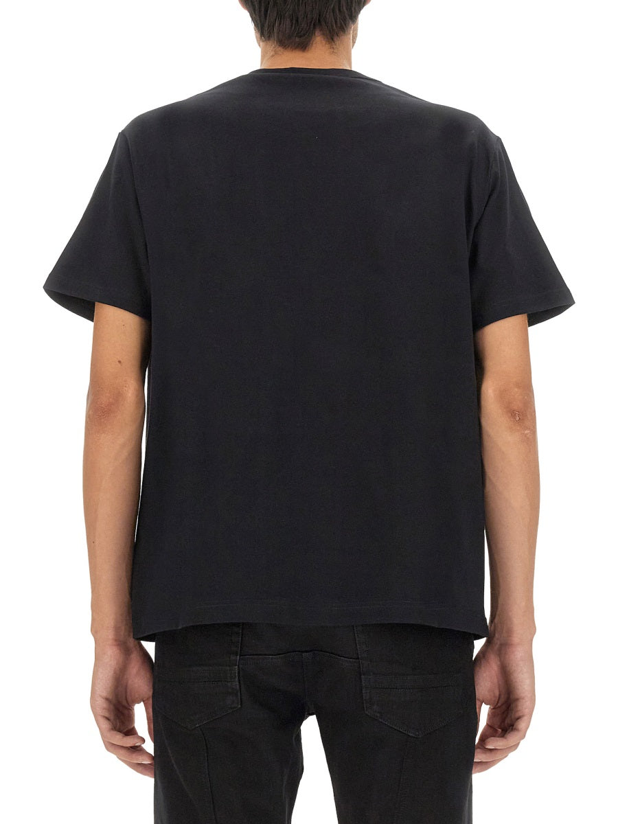 T-Shirt Skull Logo Black Cotton T-shirts
