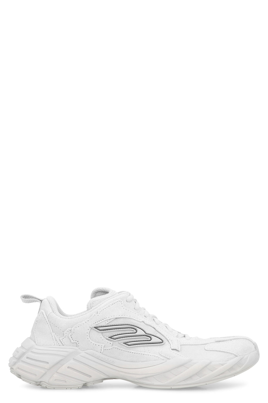 Monday Low-Top Sneakers Gray Calfskin; Polyester Trainers