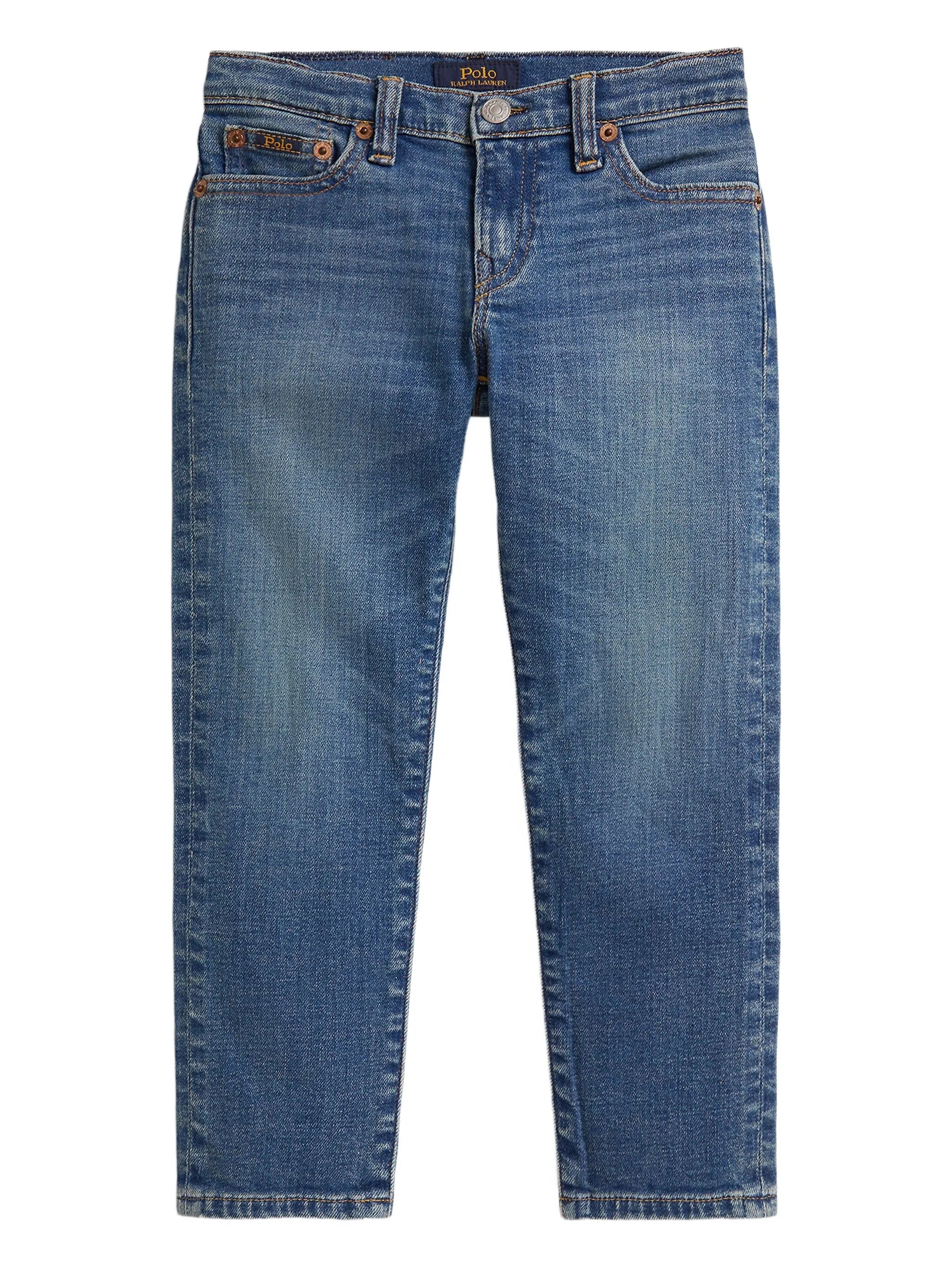 Woven Pants Blue Jean