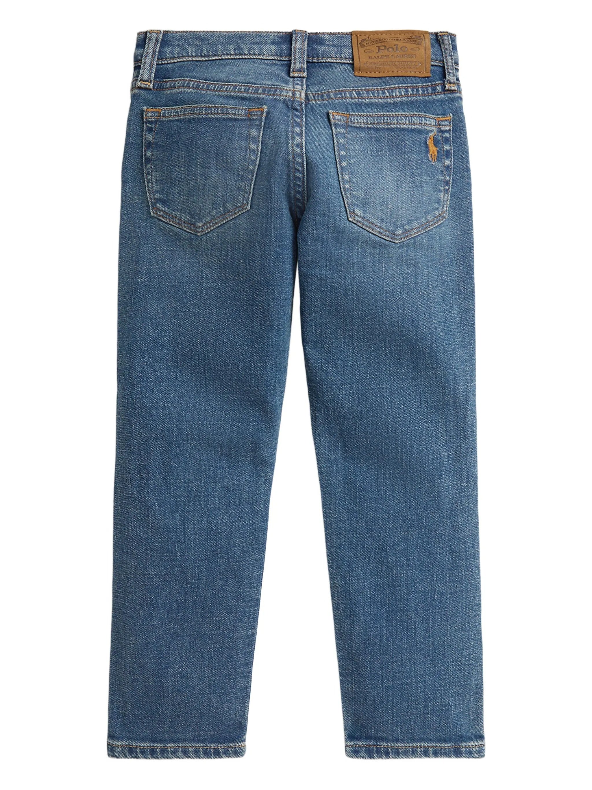 Woven Pants Blue Jean