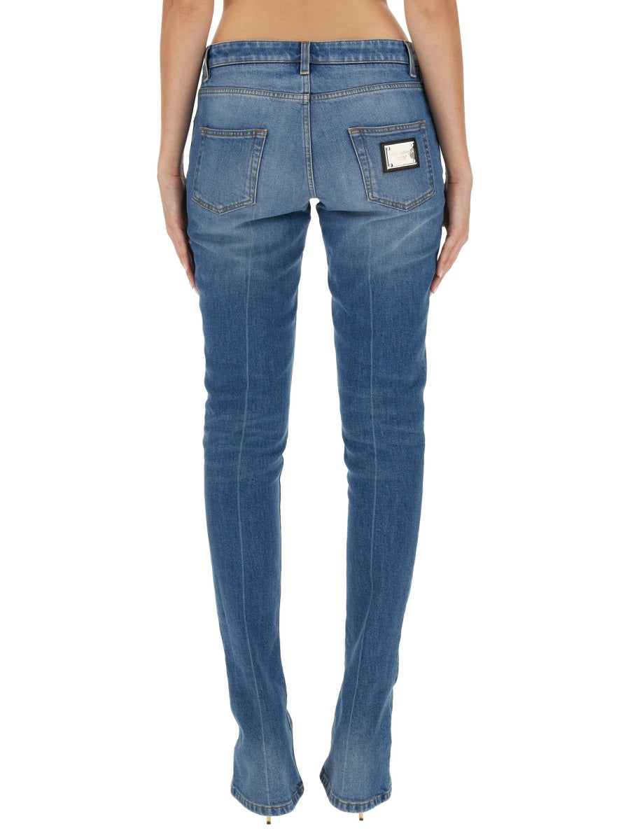 Skinny Fit Jeans Denim Cotton