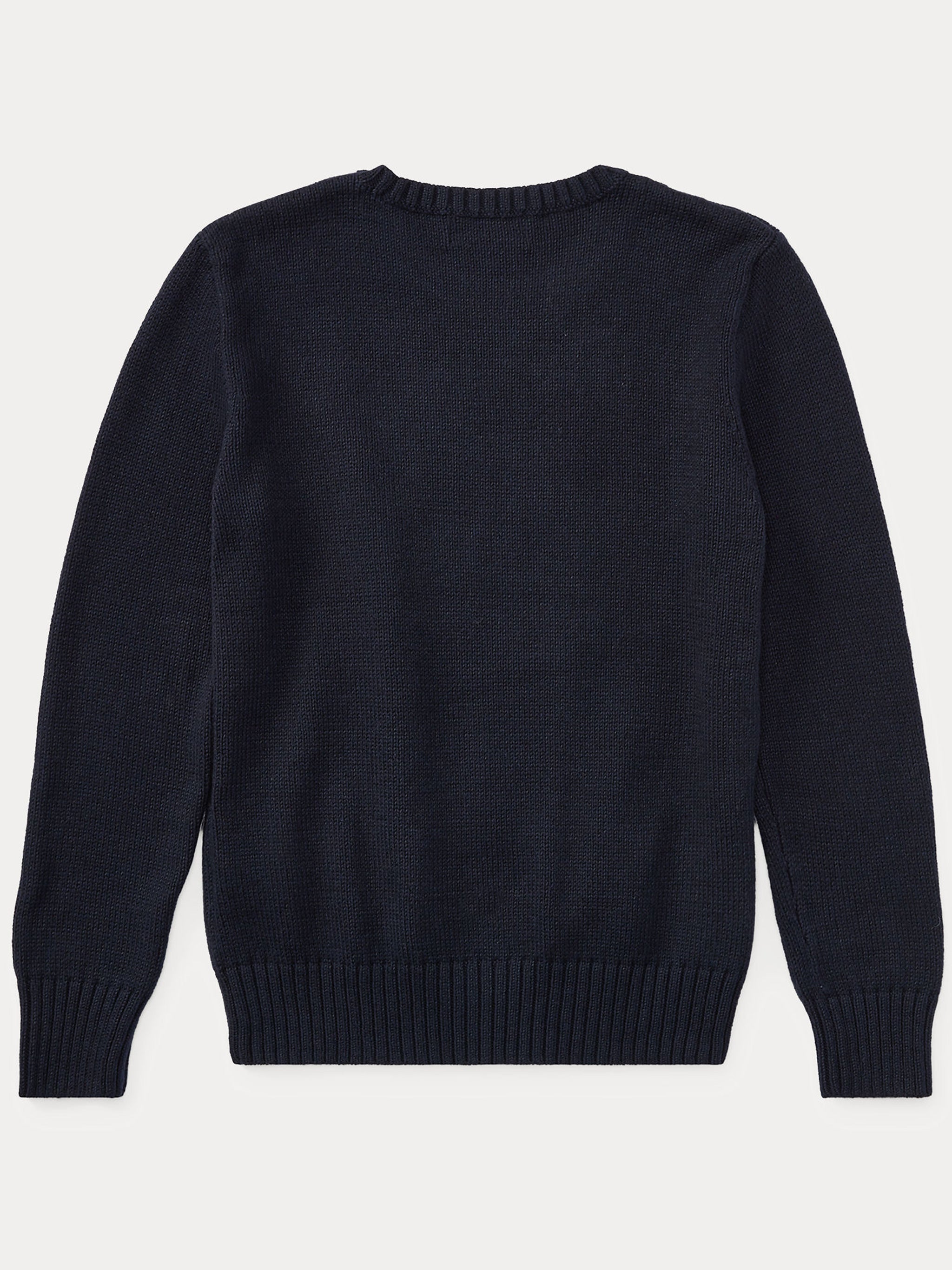 Bear Sweater Blue Maglia
