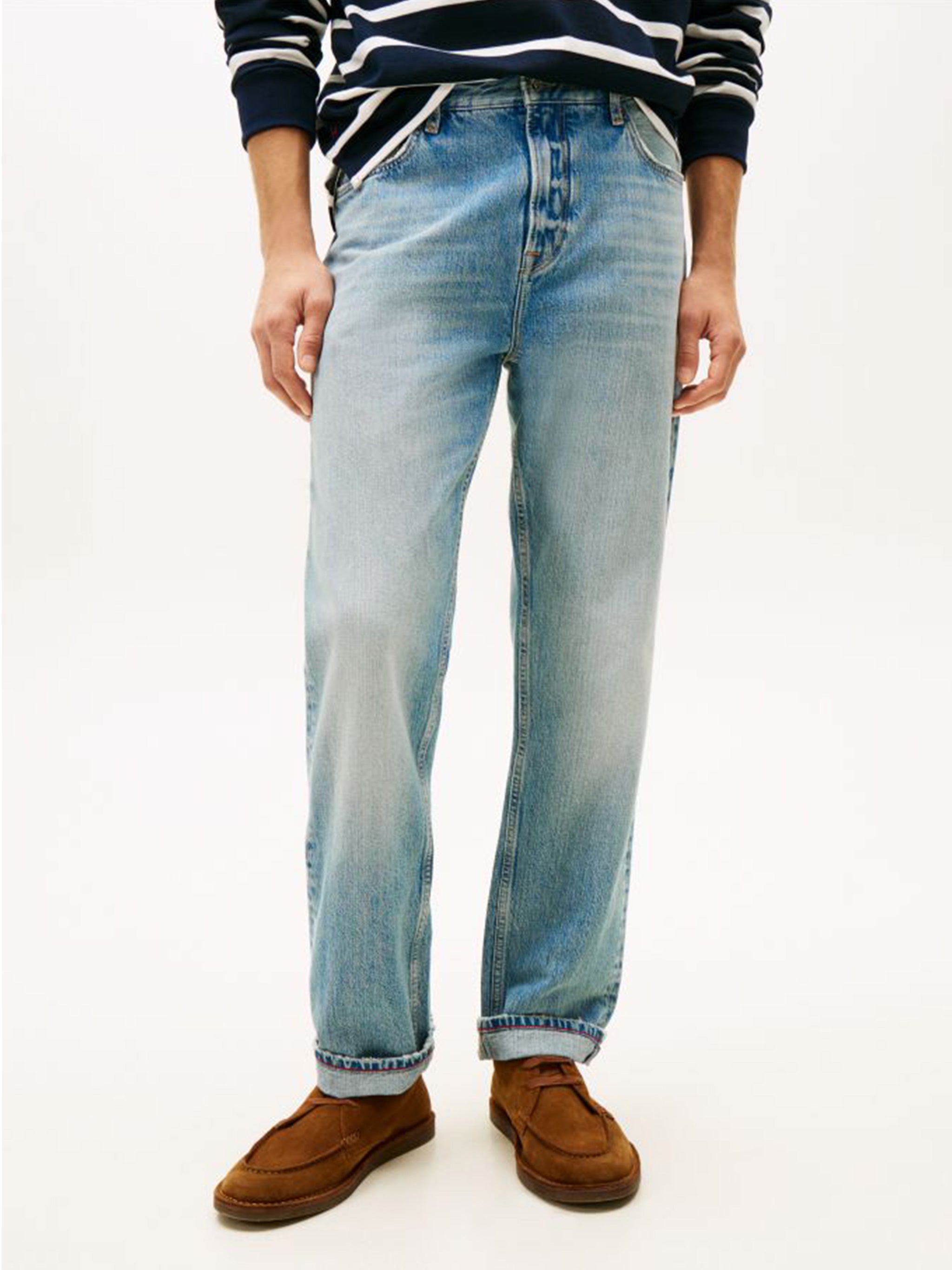 Tapered Harlem Rgd Roy Blue Jean