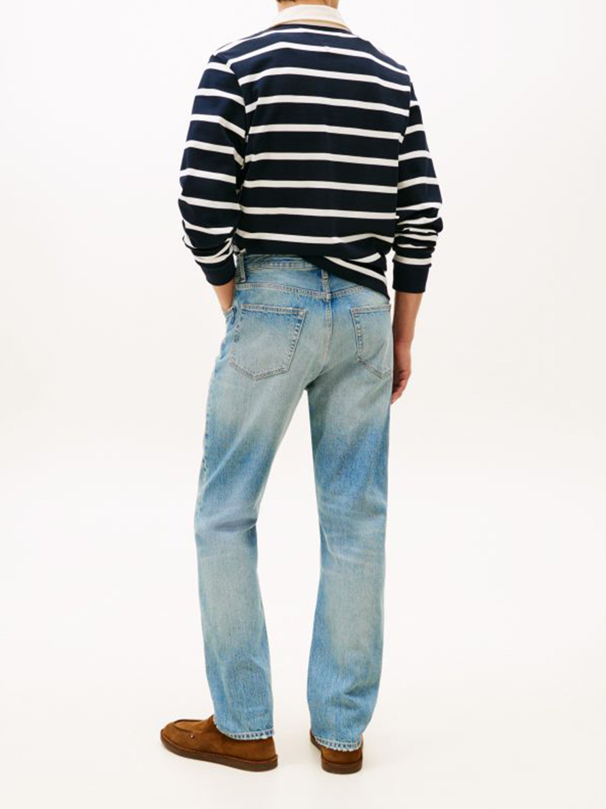 Tapered Harlem Rgd Roy Blue Jean