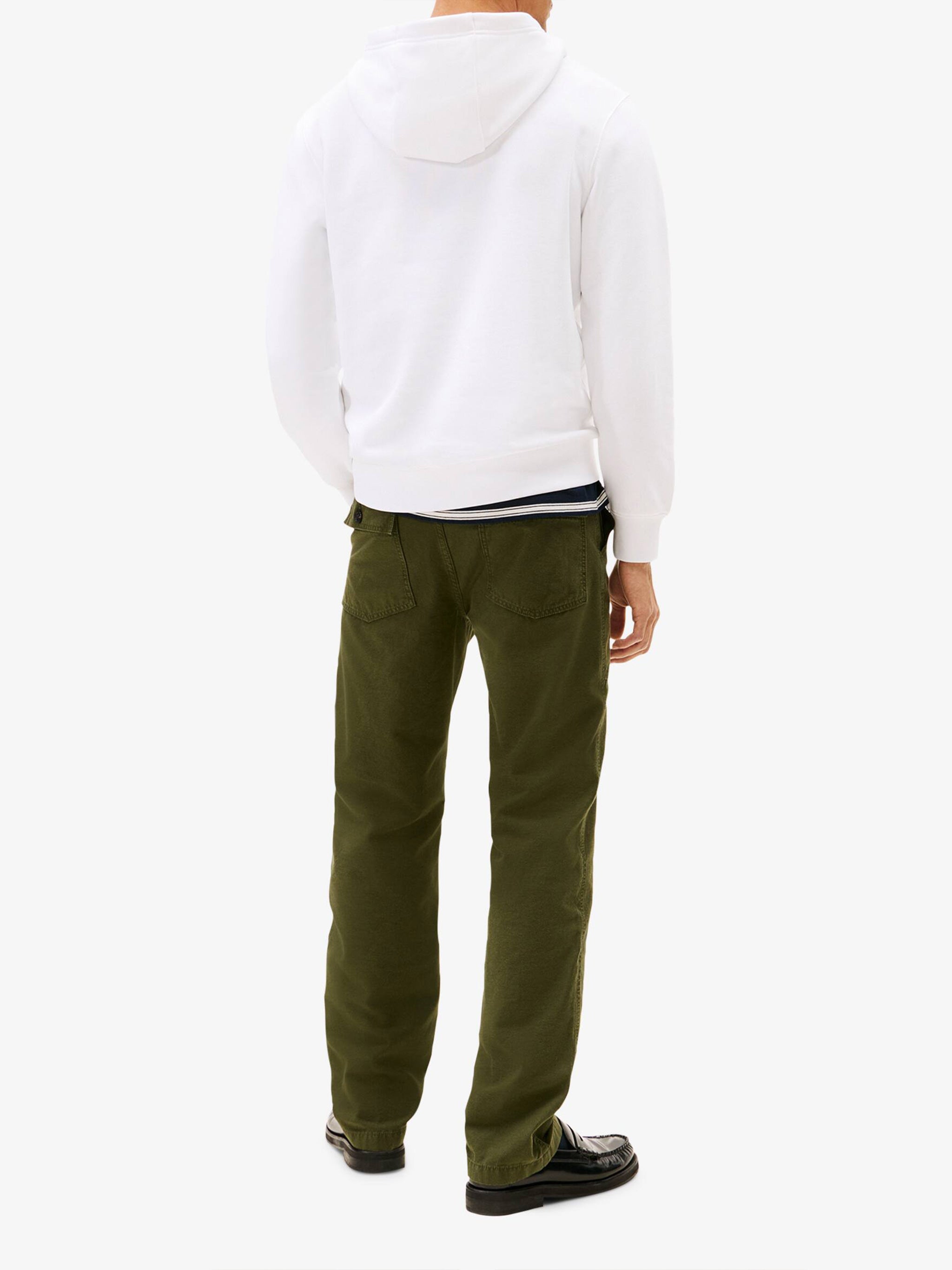 Brand Love Small Hilfiger Hoodie White Felpa