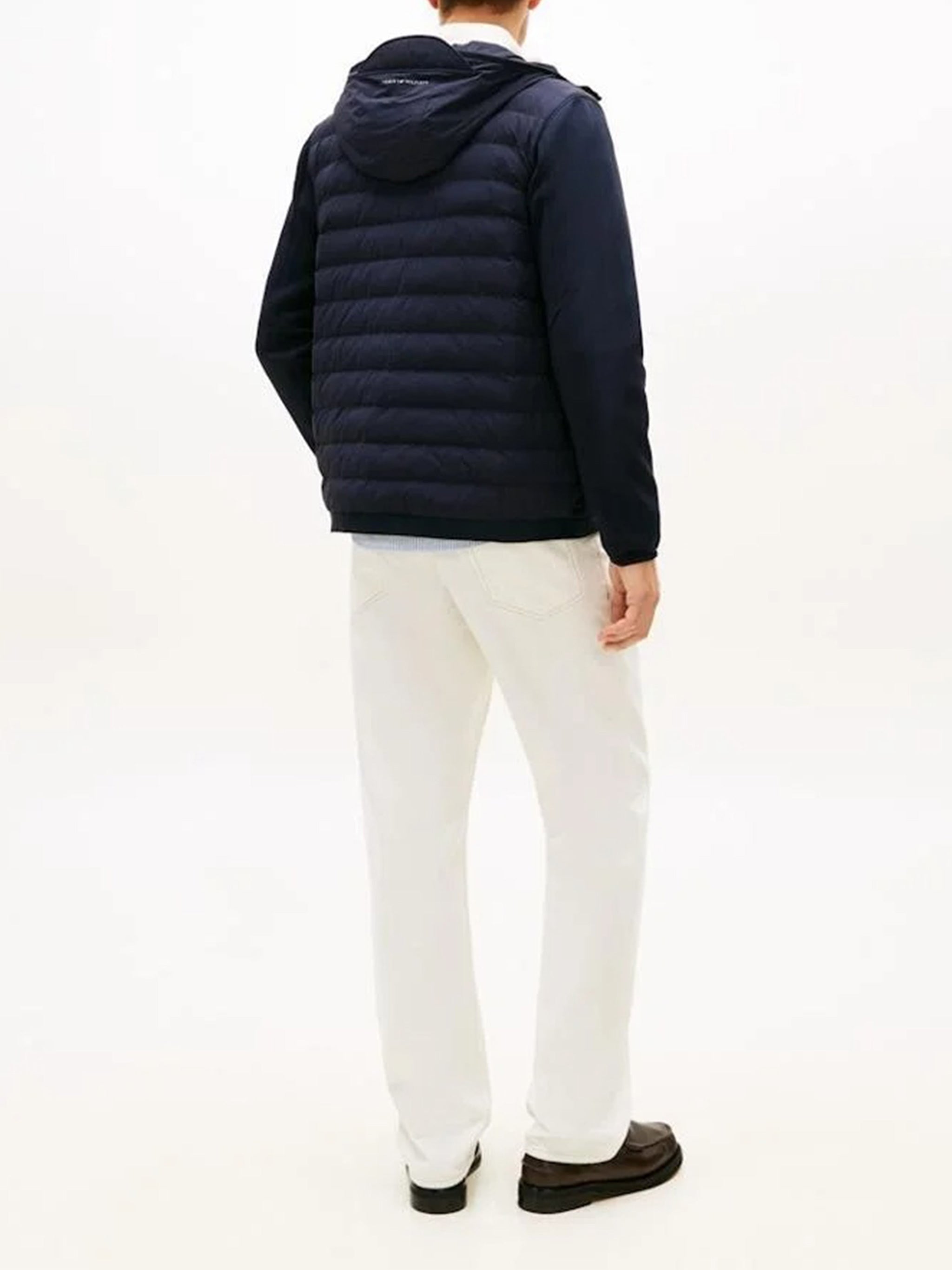 Performance Mix Media Jacket Blue Giacca