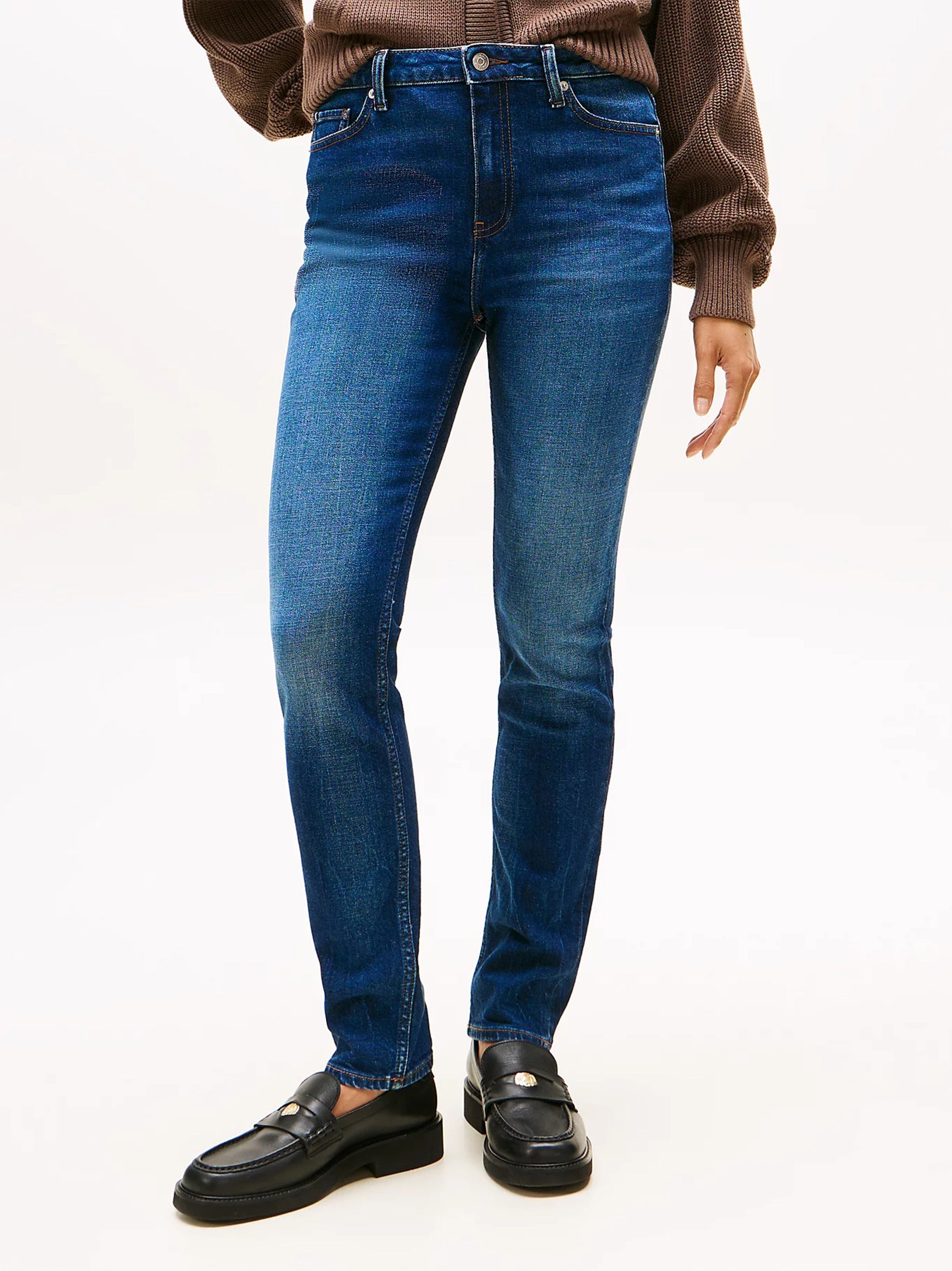 Dnm New Doreen Slim Rw Blue Jean