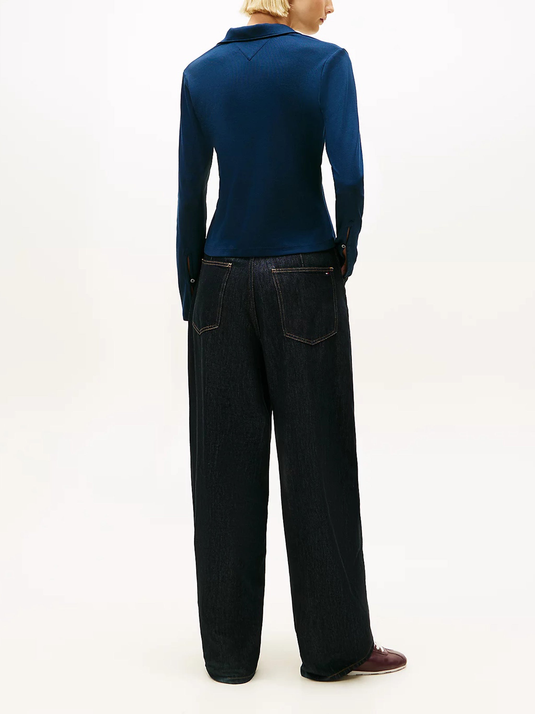 Modern Cody Ls Open Polo Blue