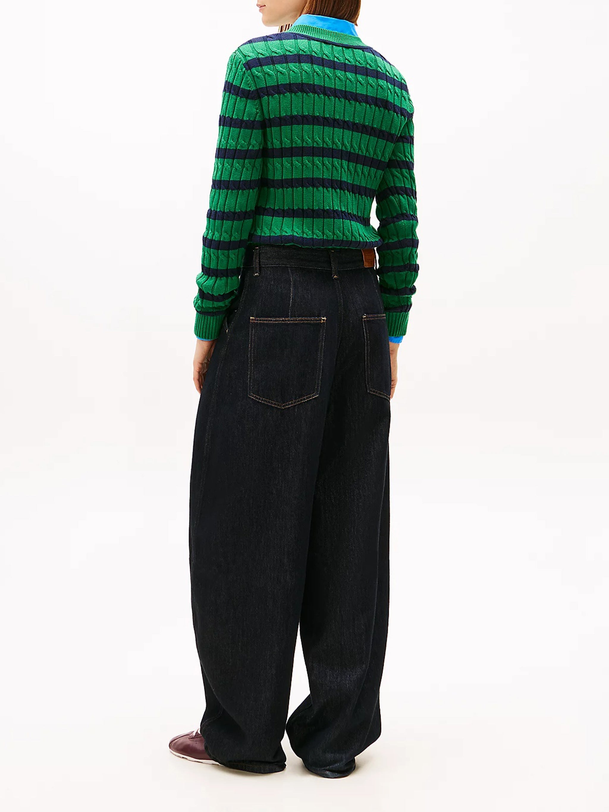 Dnm Pure Loose Balloon Hw Black Jean