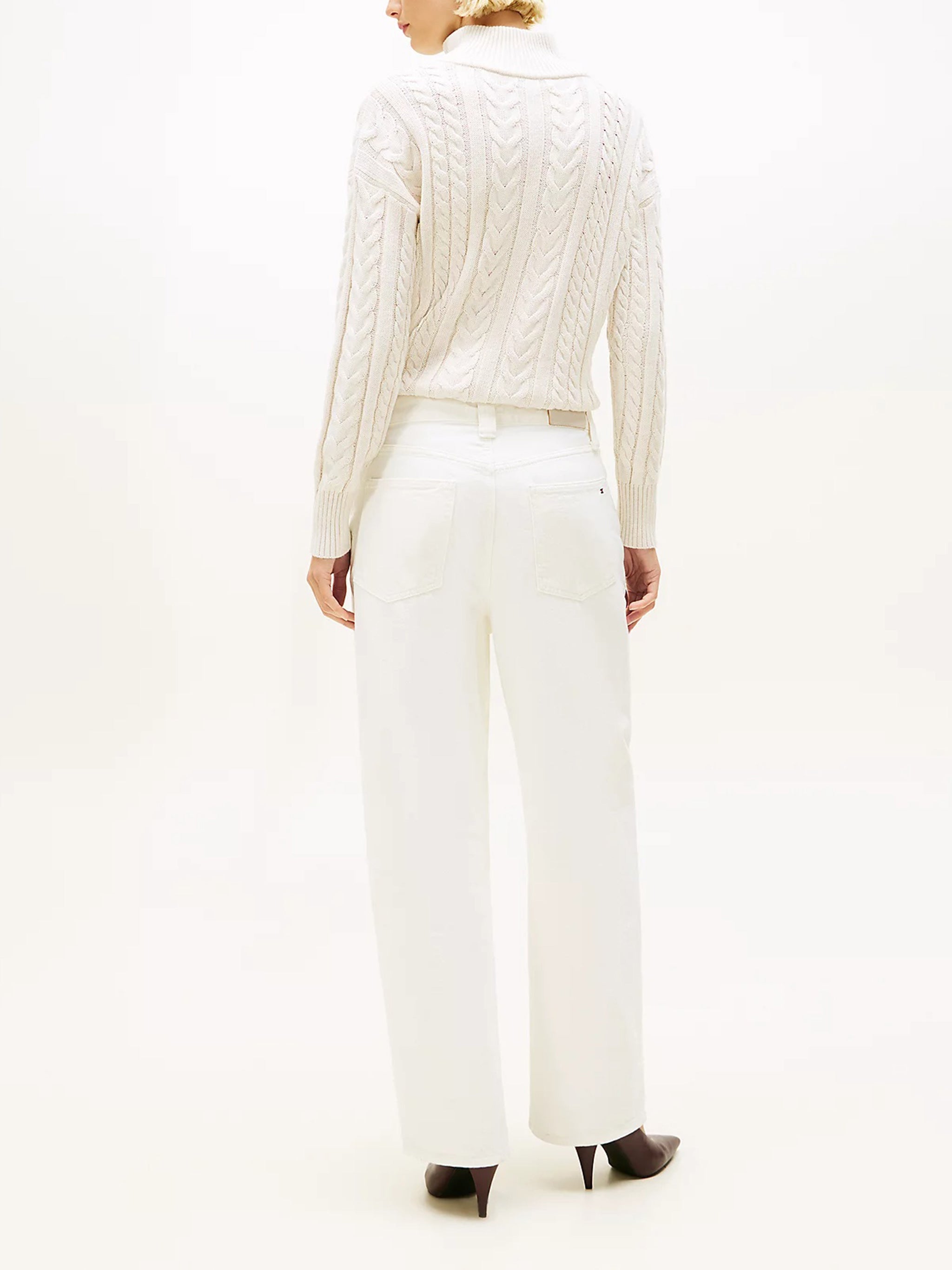 Dnm Ecru Barrel Rw White Jean
