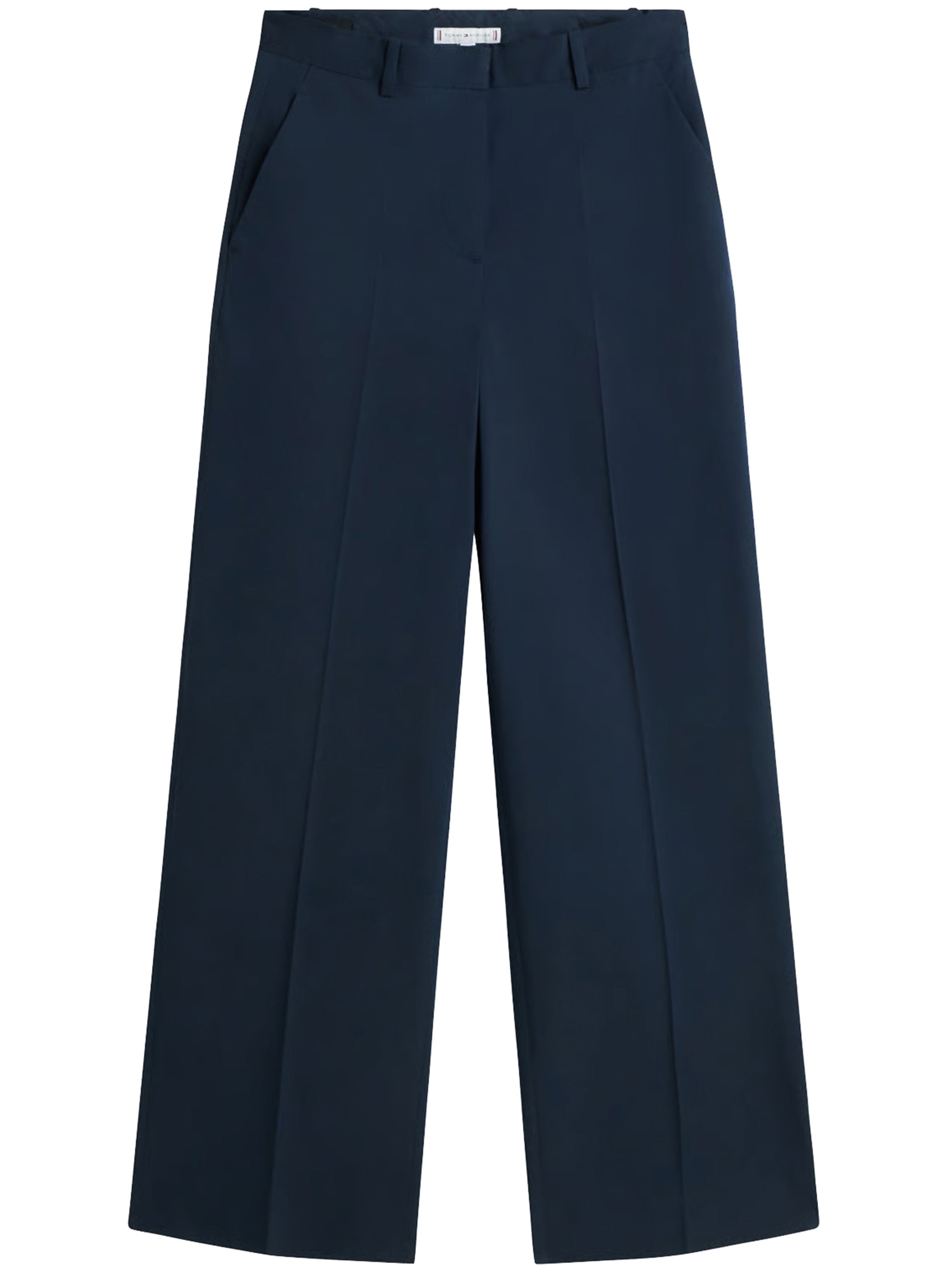 Cotton Wide Leg Pant Blue Jean