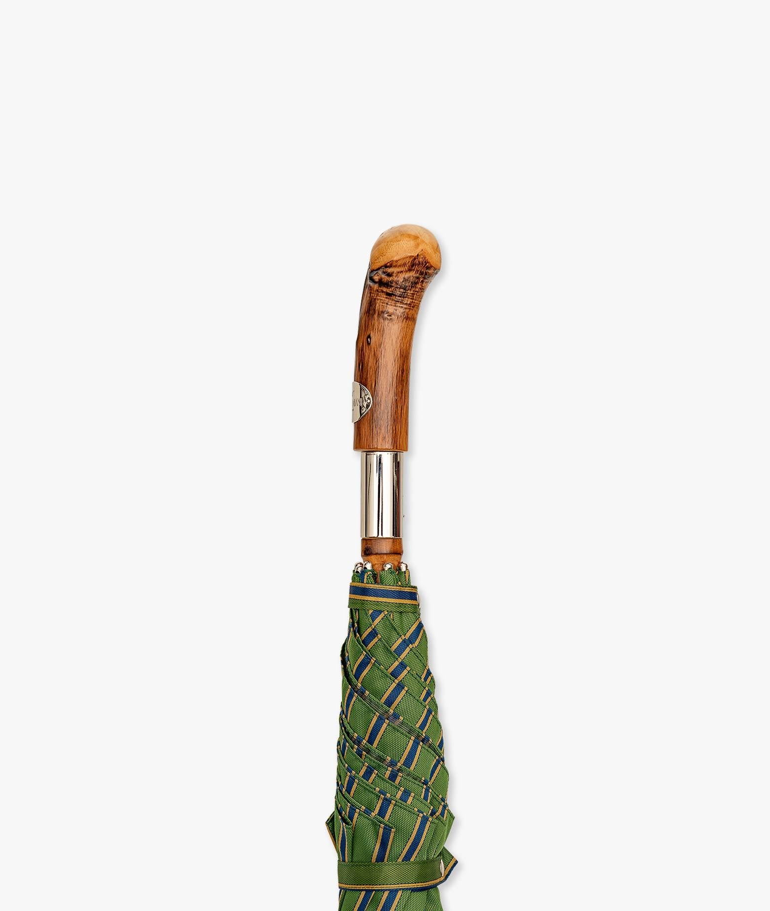 Umbrella Pic Nic Darkgreen Chestnut Handle