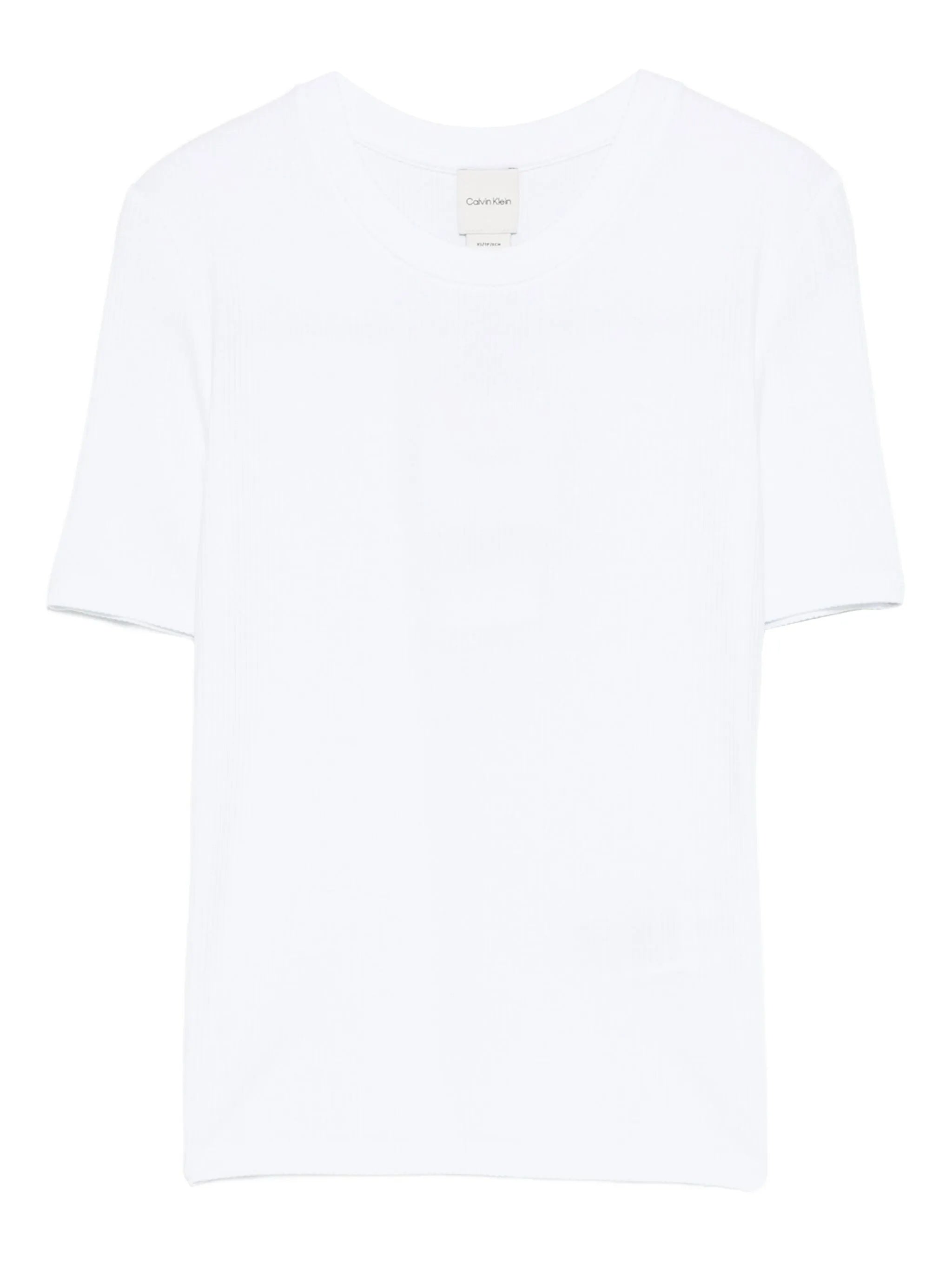 A Modal Rib Tee White T-shirt