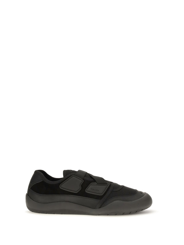 Prada Upper: 21% cotton sneaker in black