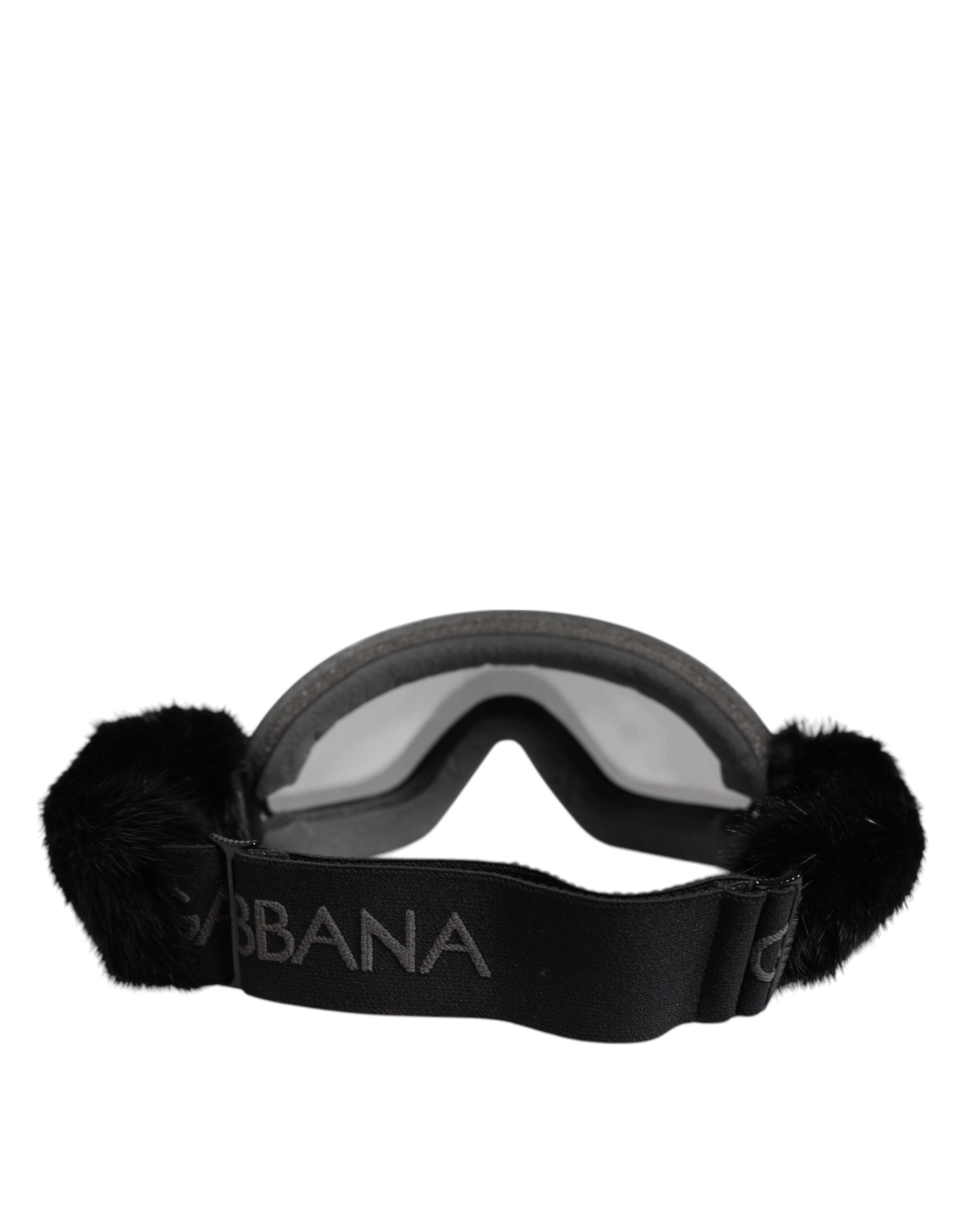 Black Bi0759 Lace Mirrored Ski Goggles Mask Sunglasses Acetate