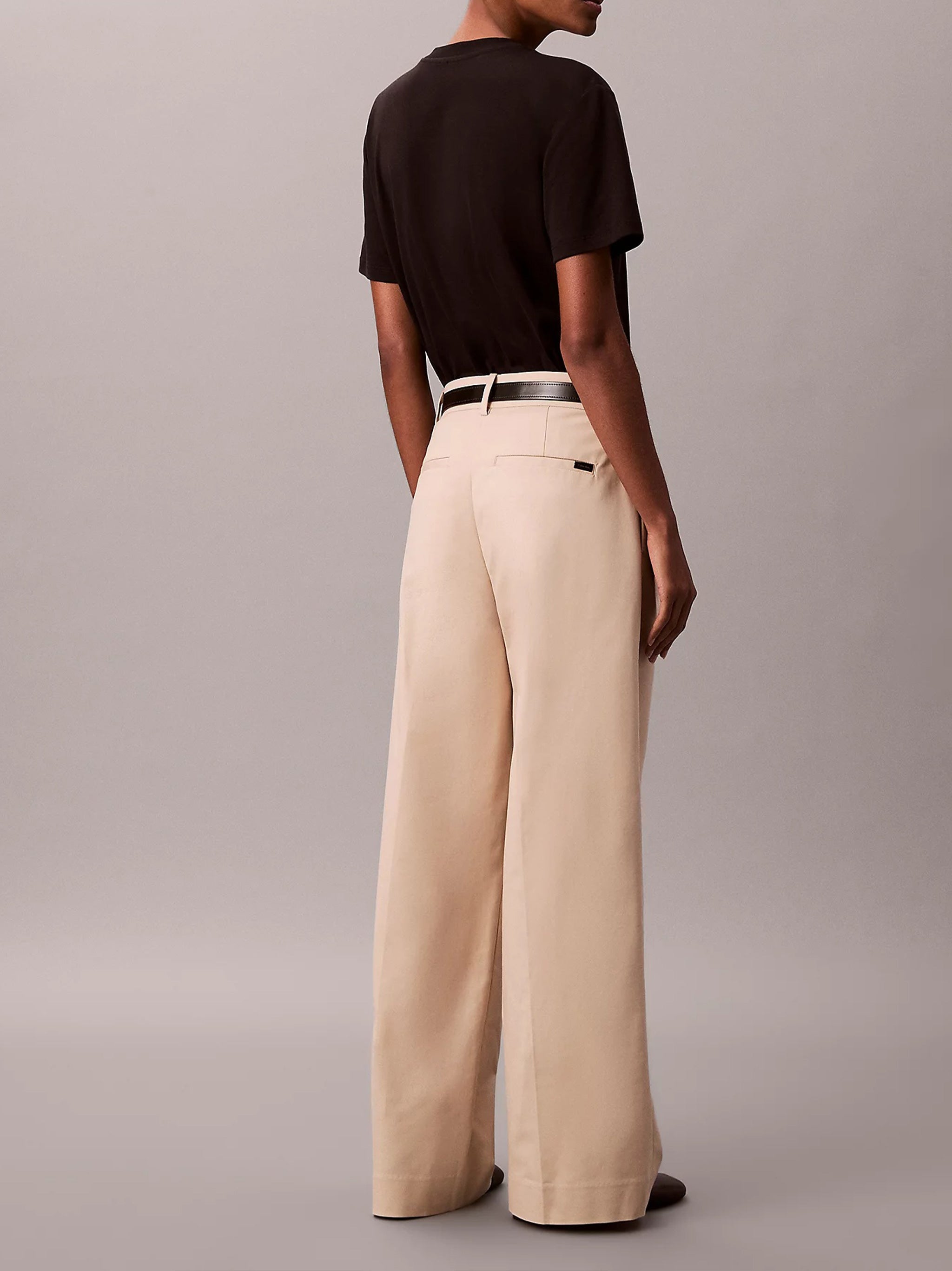 Stretch Chino Brown Pantaloni