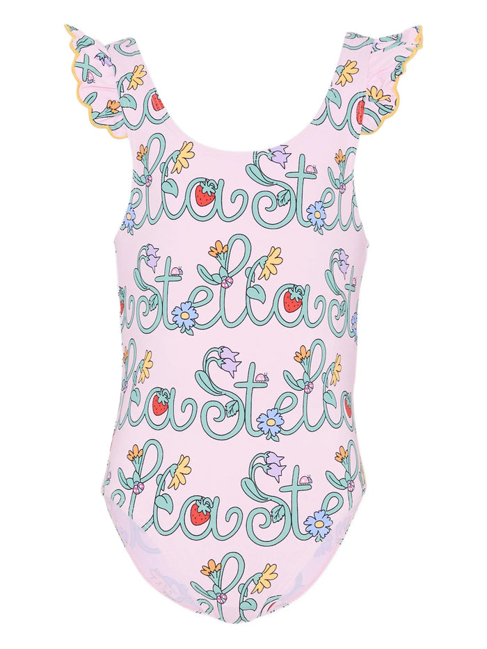 Swim Suit Pink & Purple Pa Ea Costume