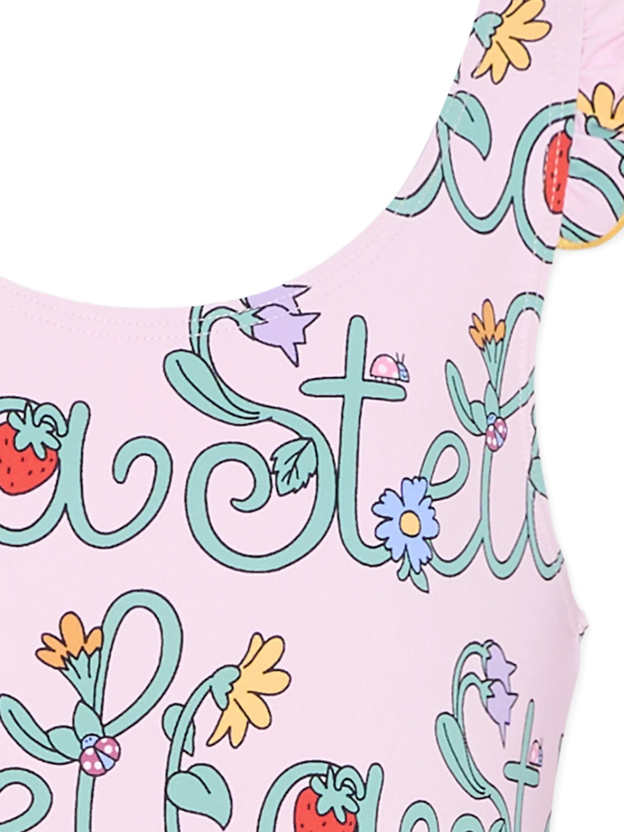 Swim Suit Pink & Purple Pa Ea Costume