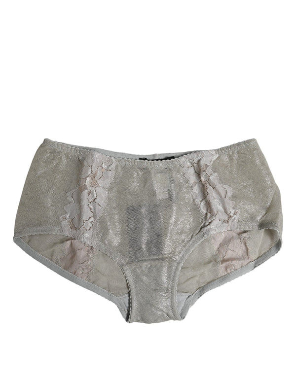 Dolce & Gabbana 46% Cotton panty in gray