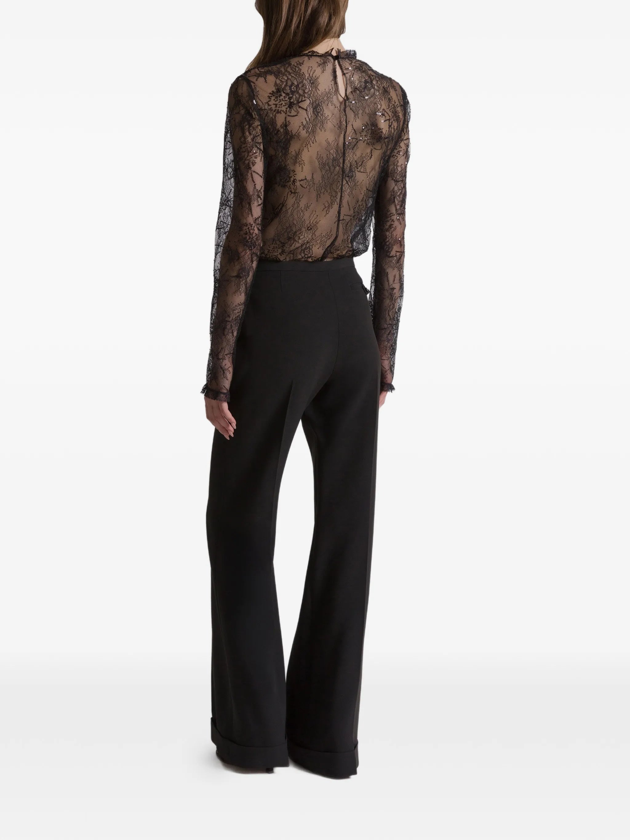 Pantalone Black Vi Ac Ea Pantaloni