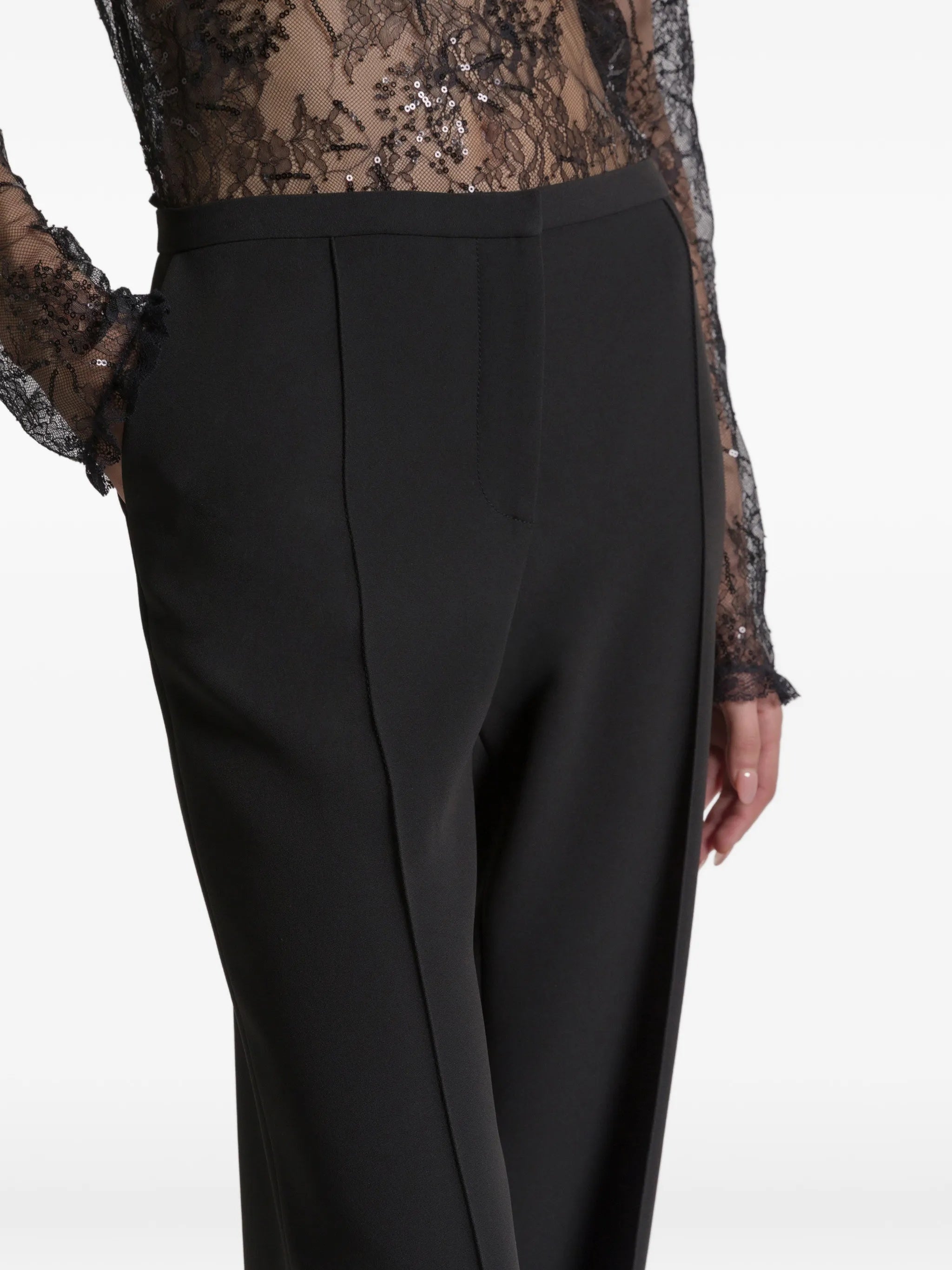 Pantalone Black Vi Ac Ea Pantaloni