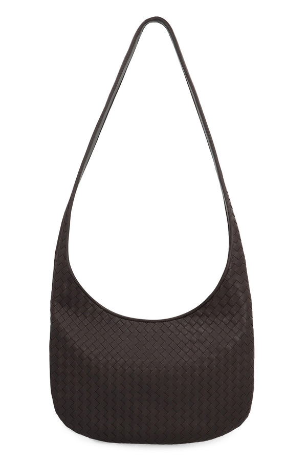 Bottega Veneta Leather Crossbody Bag Brown Lamb Messenger