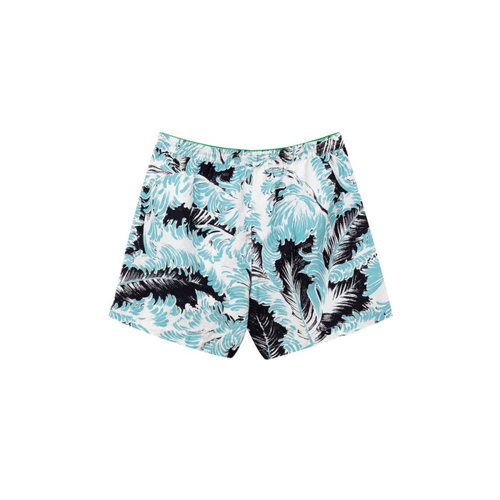 Bottega Veneta 100% Polyamide swim shorts in white — view 2