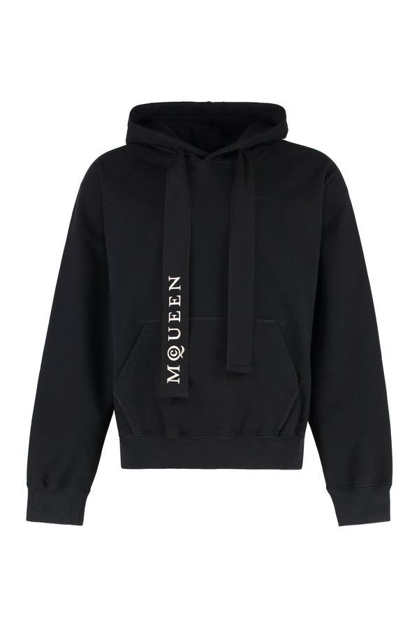 Cotton Hoodie Black Jumpers