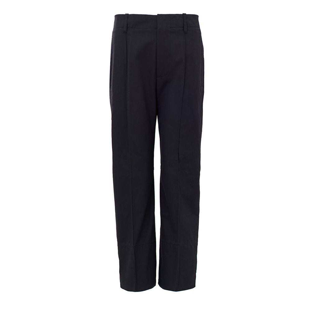 Bottega Veneta 100% Cotton trousers in navy