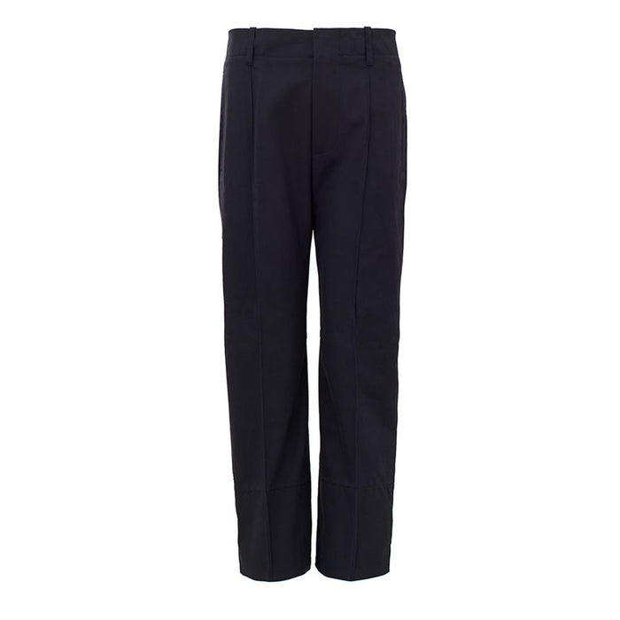 Bottega Veneta 100% Cotton trousers in navy