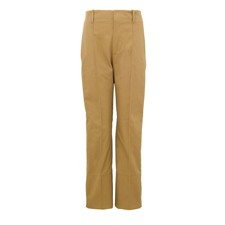Bottega Veneta 100% Cotton trousers in beige