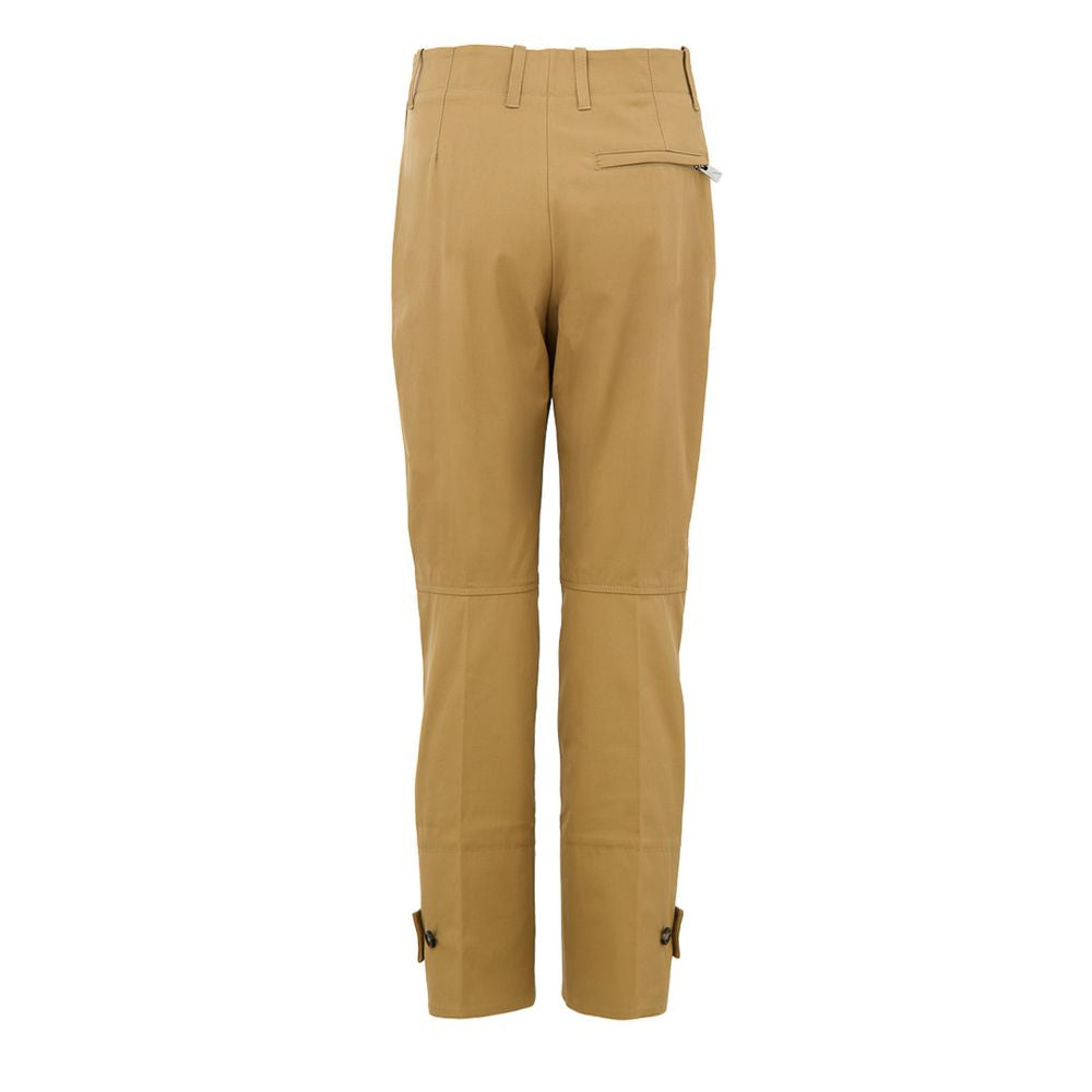 Bottega Veneta 100% Cotton trousers in beige — view 2