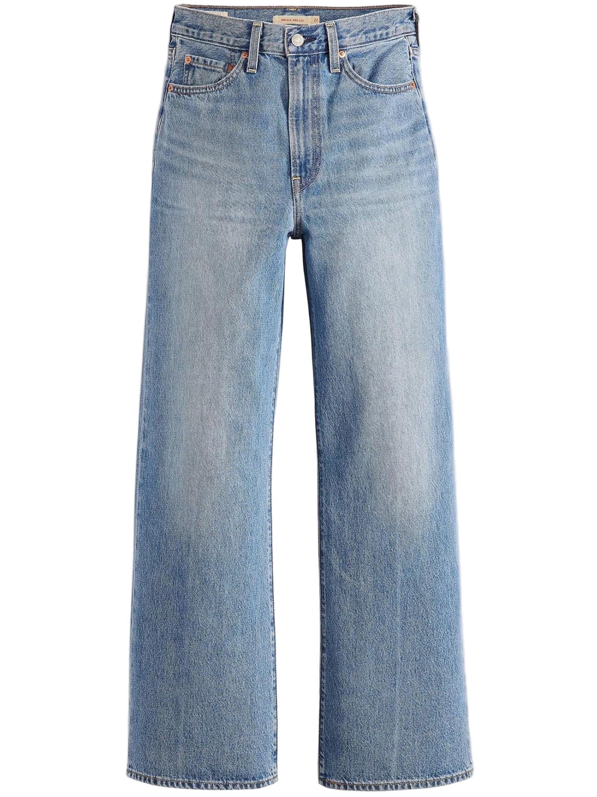 Ribcage Wide Leg H223 Blue Jean